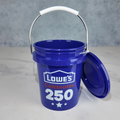 Lowe's Celebrates 250 Mini Bucket with Lid (blue)