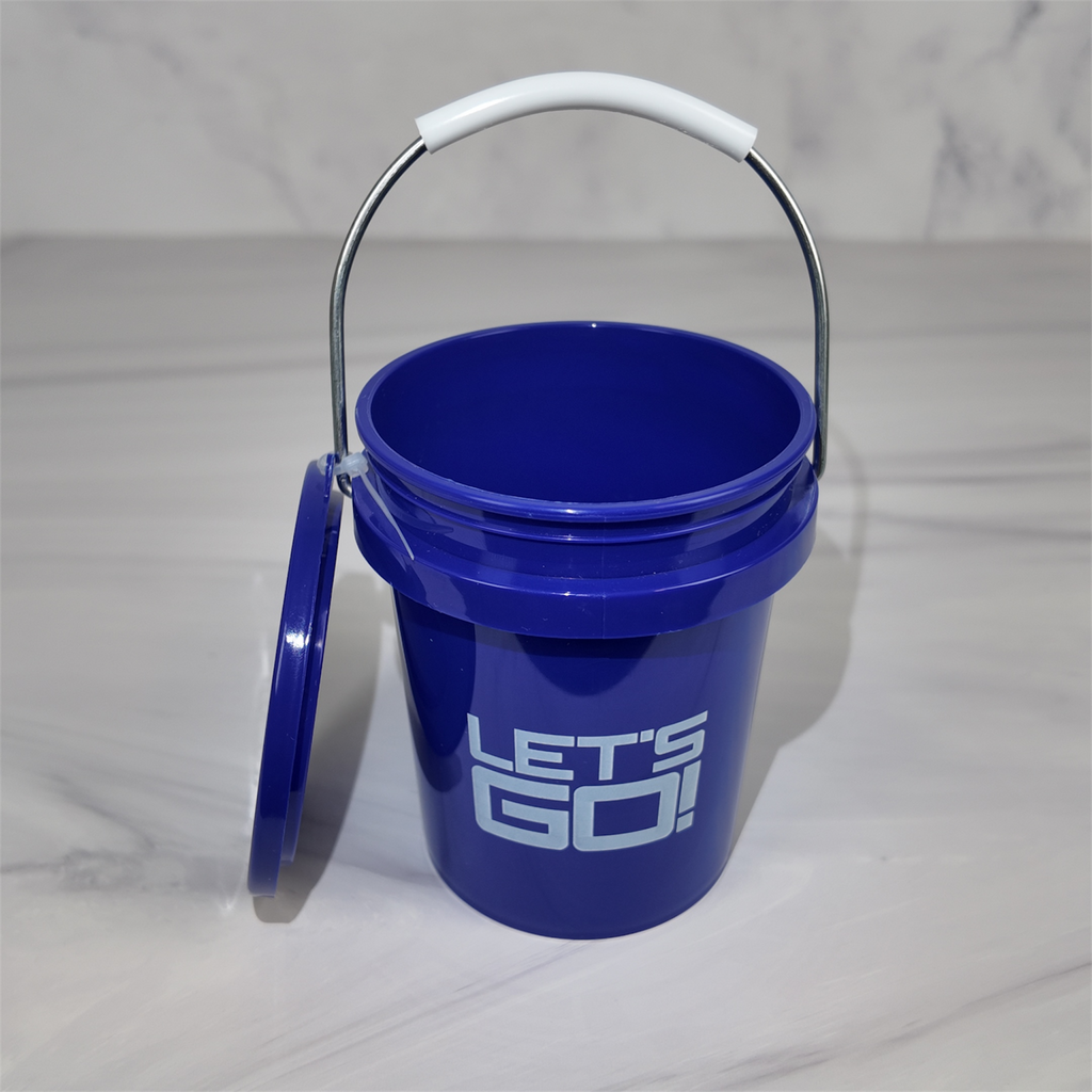 Lowe's Let's Go! Blue Mini Bucket