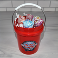 America 250 Years Mini Bucket Peppermint Lollipop Gift Set (Rural King)