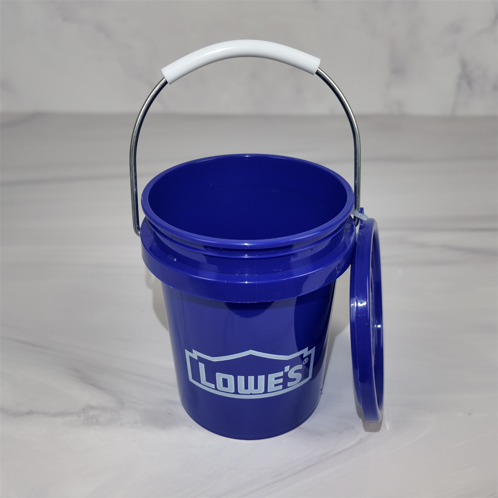 Lowe's Let's Go! Blue Mini Bucket