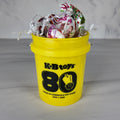 Collectible Mini Bucket Gift Basket – Gold-Yellow (KB)