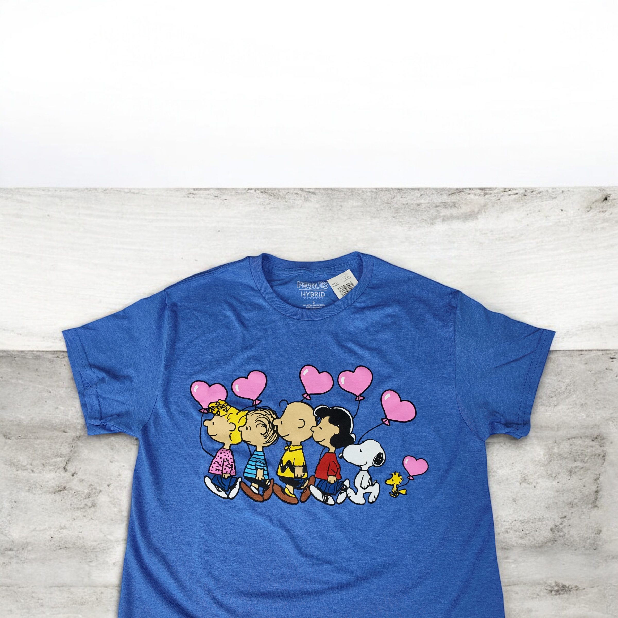 Valentine Themed Peanuts T-Shirt Gift Set (Buc-ee's Collectibles)