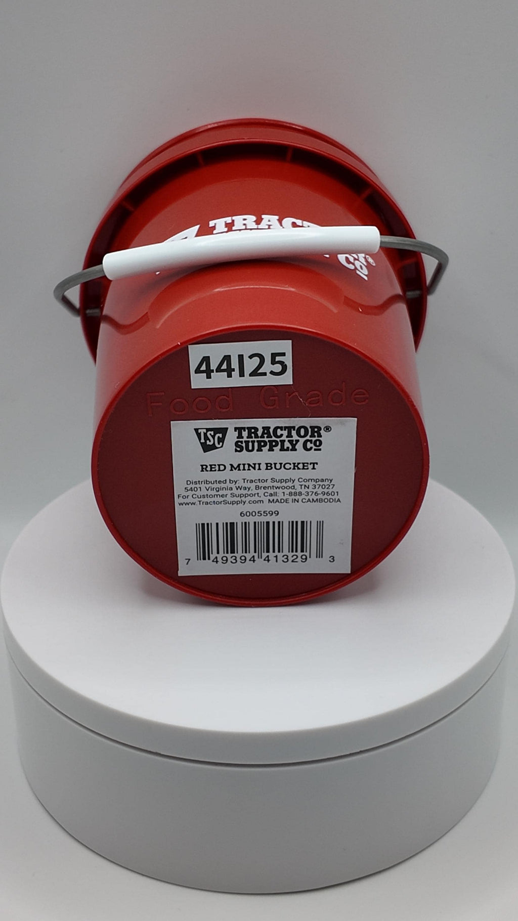 Tractor Supply Red Mini Bucket