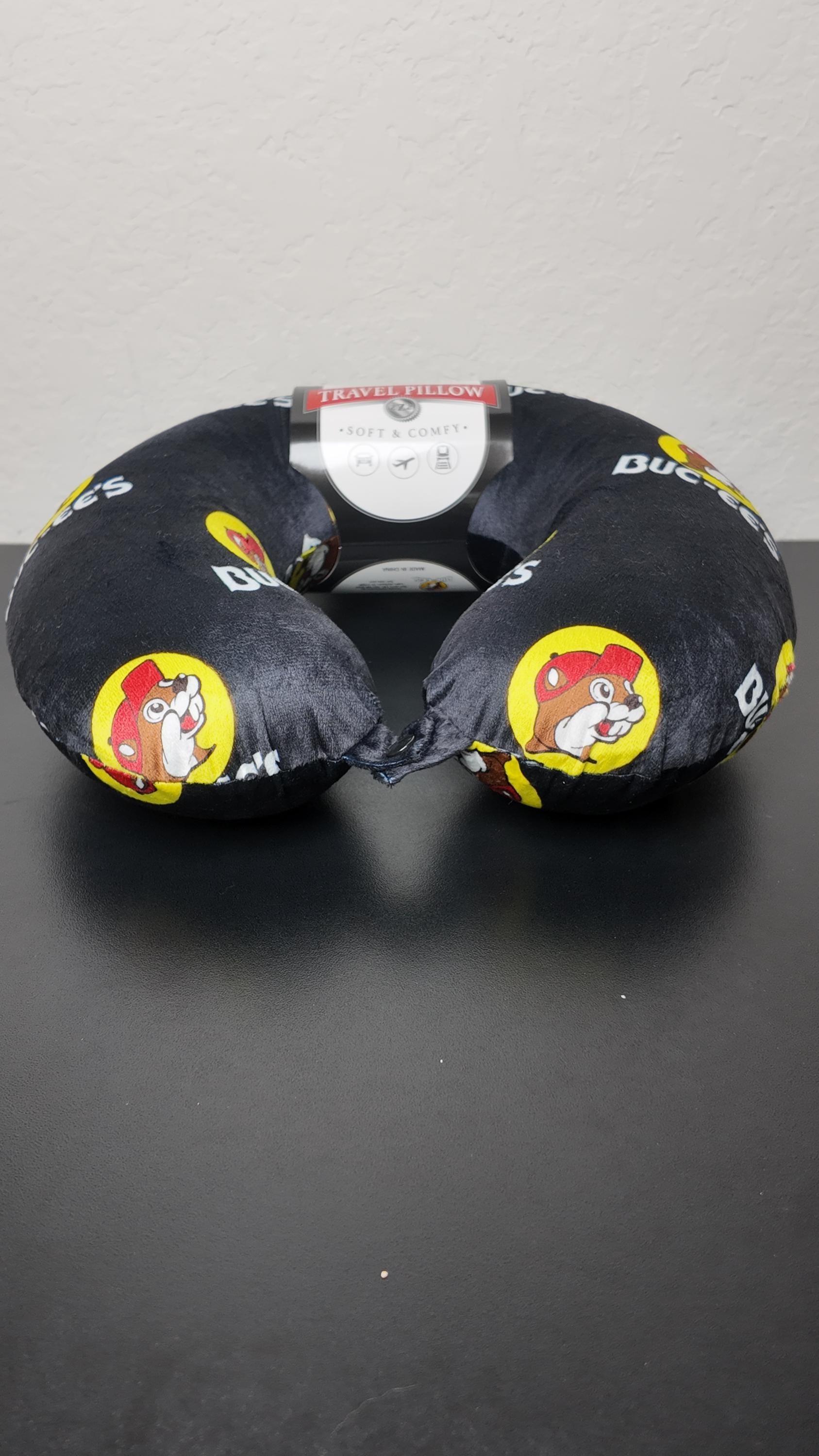 Buc-ee Memory Foam Travel Pillow