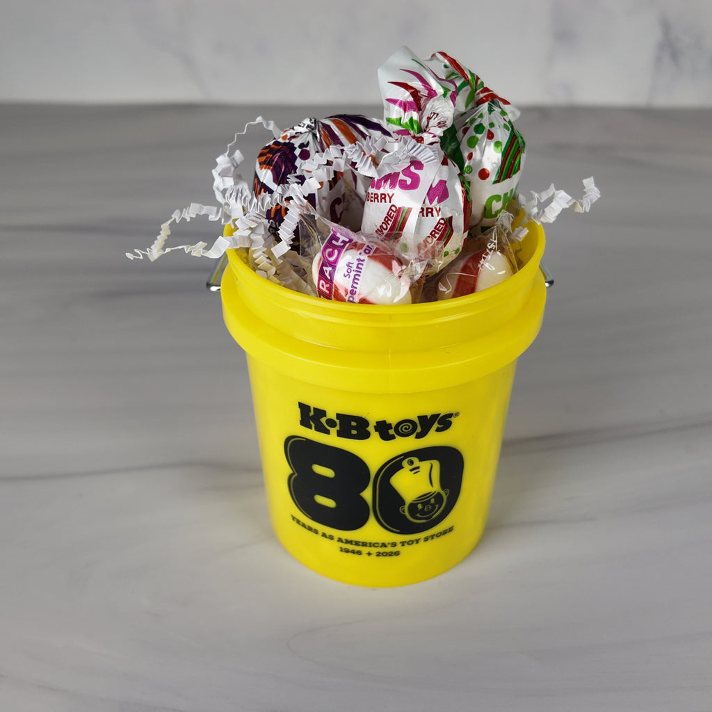 Collectible Mini Bucket Gift Basket – Gold-Yellow (KB)