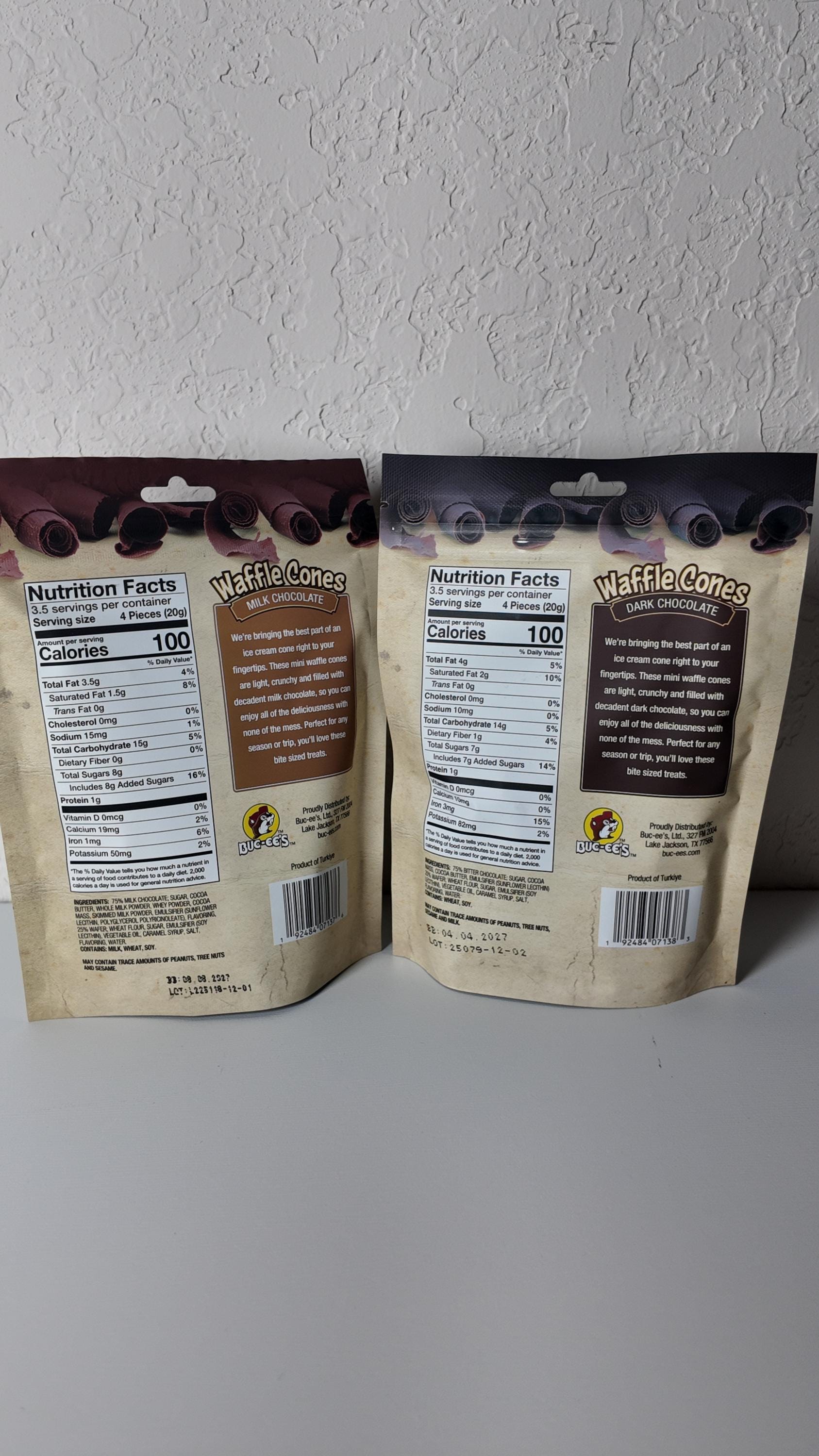 Buc-ee's Waffle Cones Snack Packs