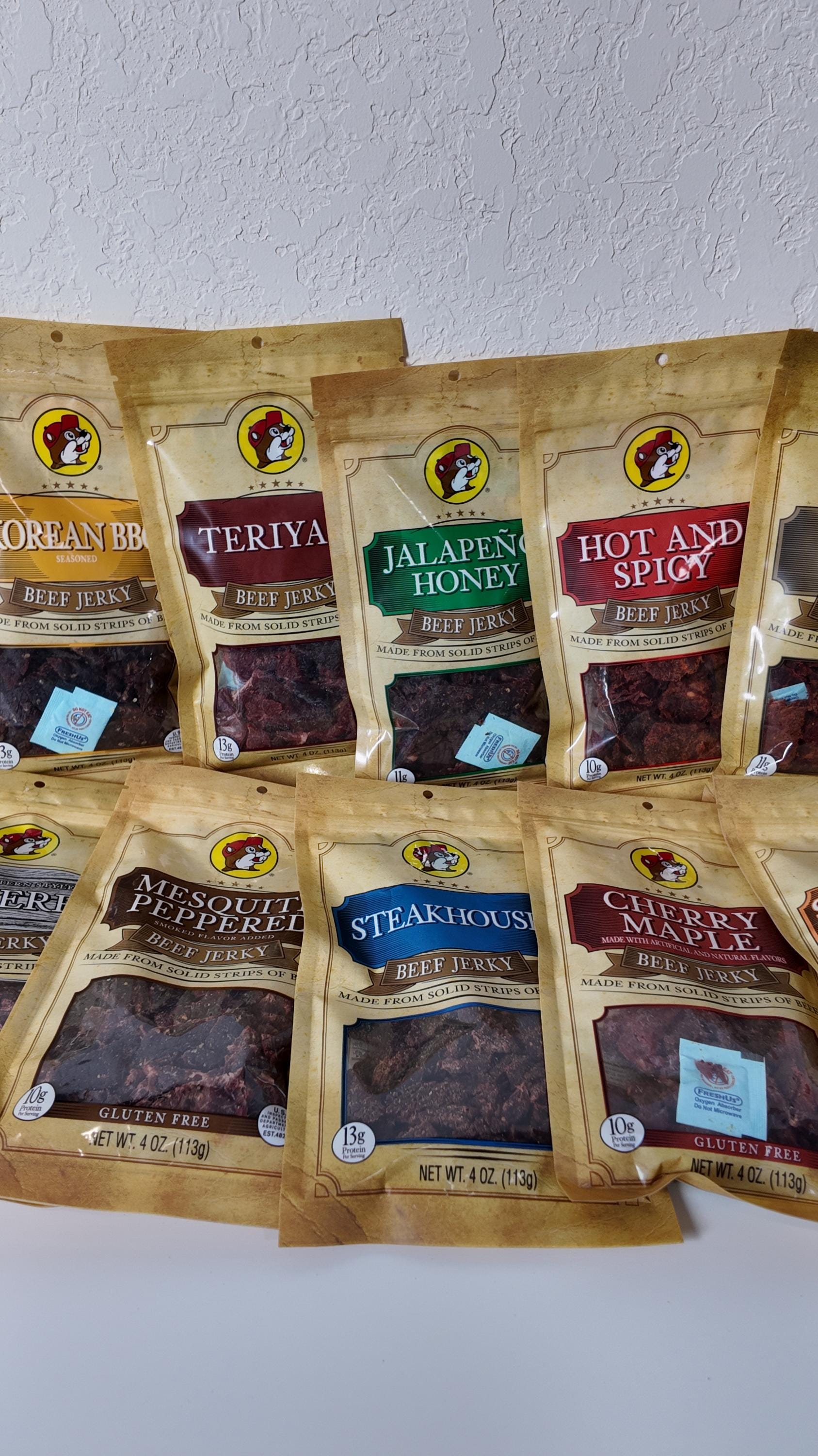 Buc-ee's Beef Jerky Bundle Packs