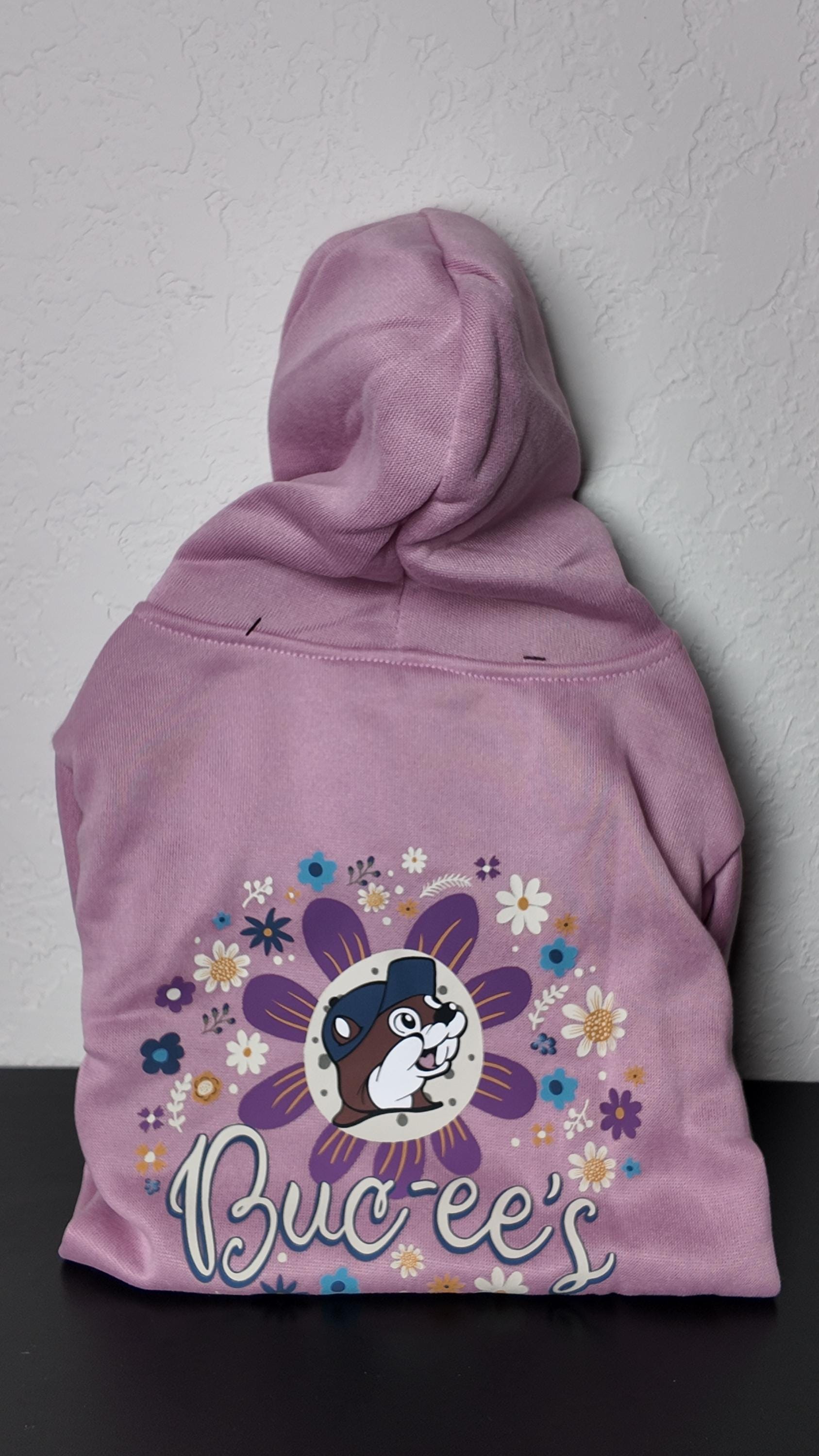 Buc-ee's Pet Hoodie (shirt) Purple