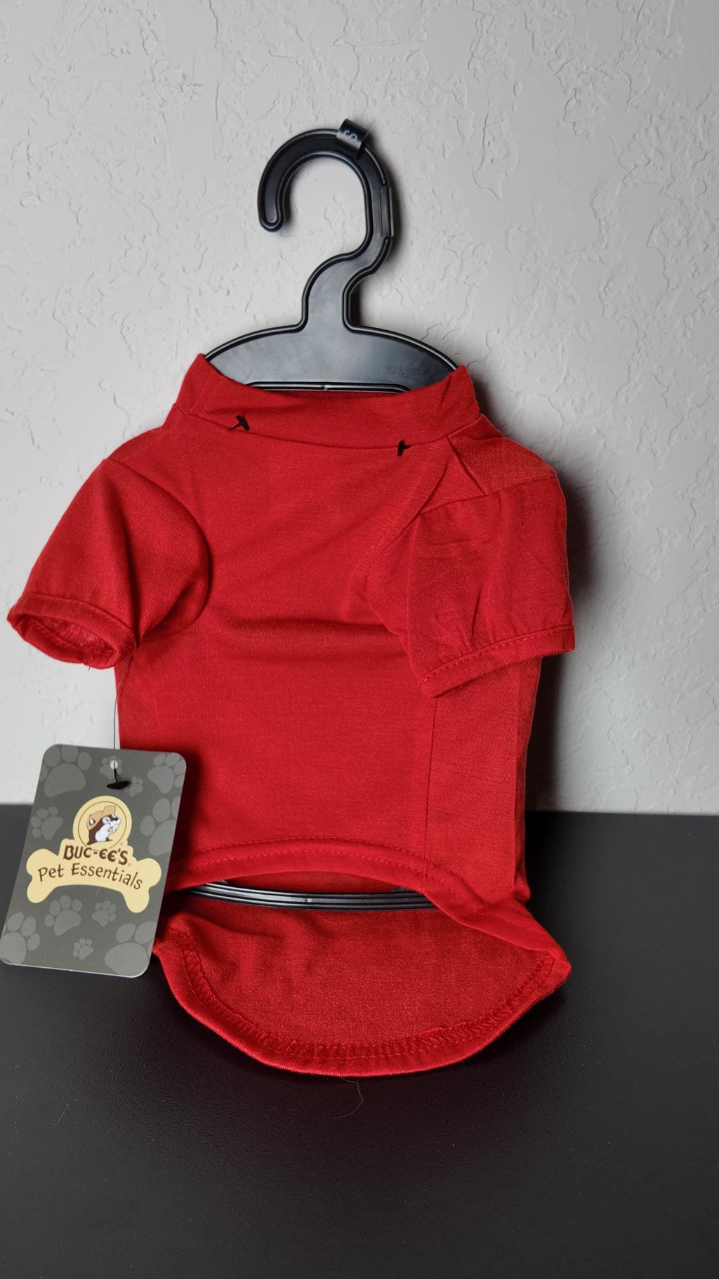 Buc-ee's Pet T-Shirt (red with logo) SMALL