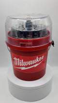 Tractor Supply Co Mini Bucket 49-Piece Impact Bit Set with Milwaukee Logo Sticker