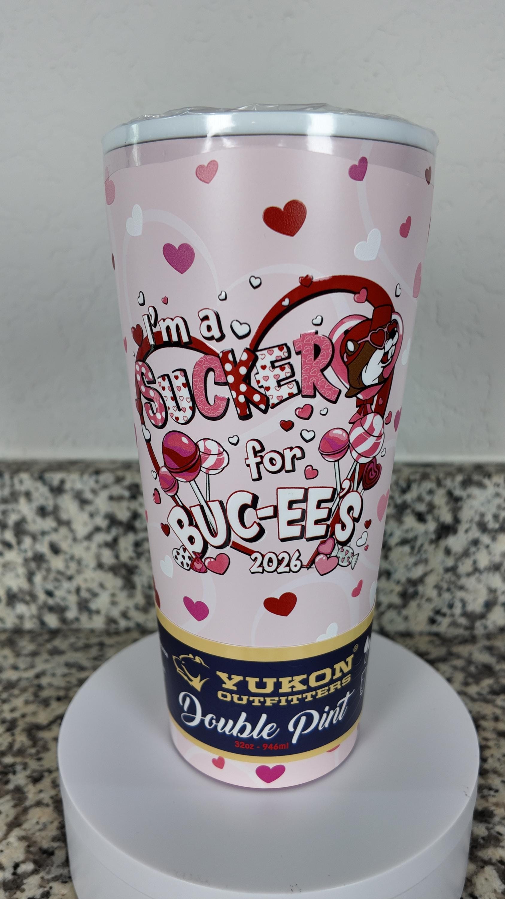 Buc-ee's 2026 Valentine Tumblers