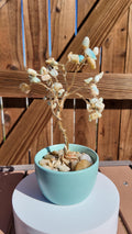 Amazonite Stone Chips Wire Tree #2510