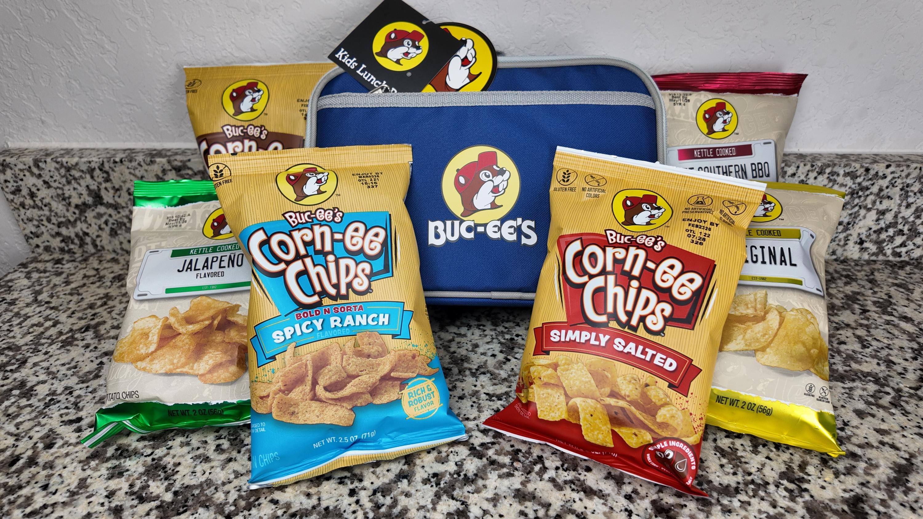 Buc-ee's Chips and Lunch Box Sets