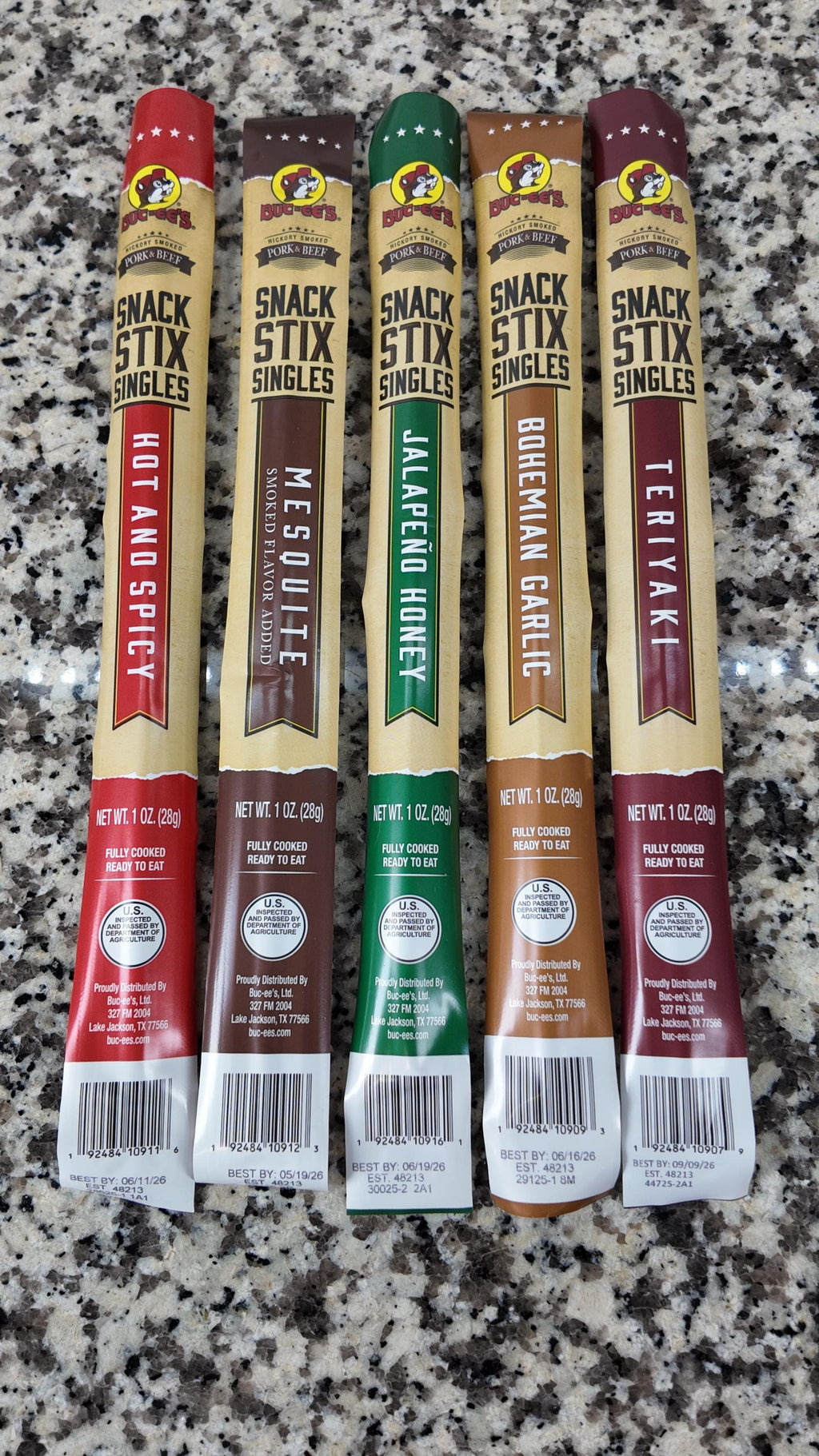 Buc-ee's Jerky Snack Stick Bundles