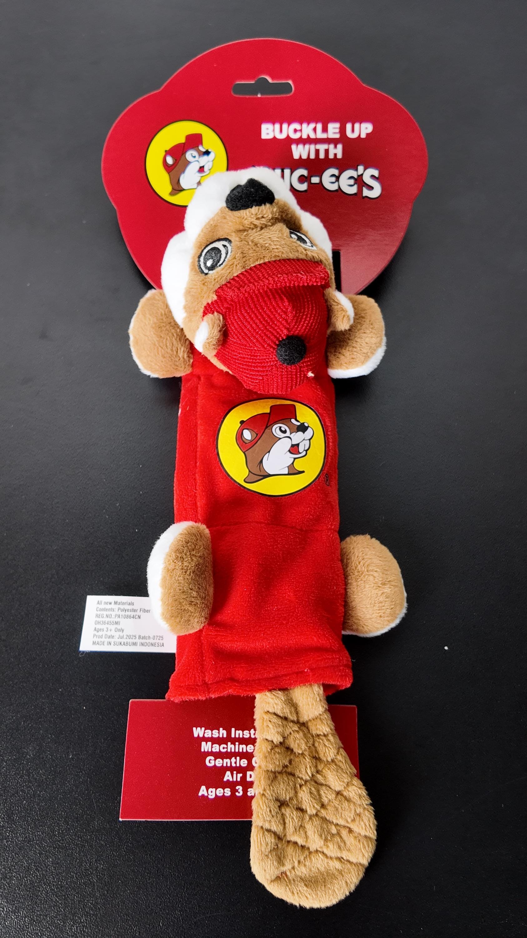 Buc-ee's Seatbelt Cover