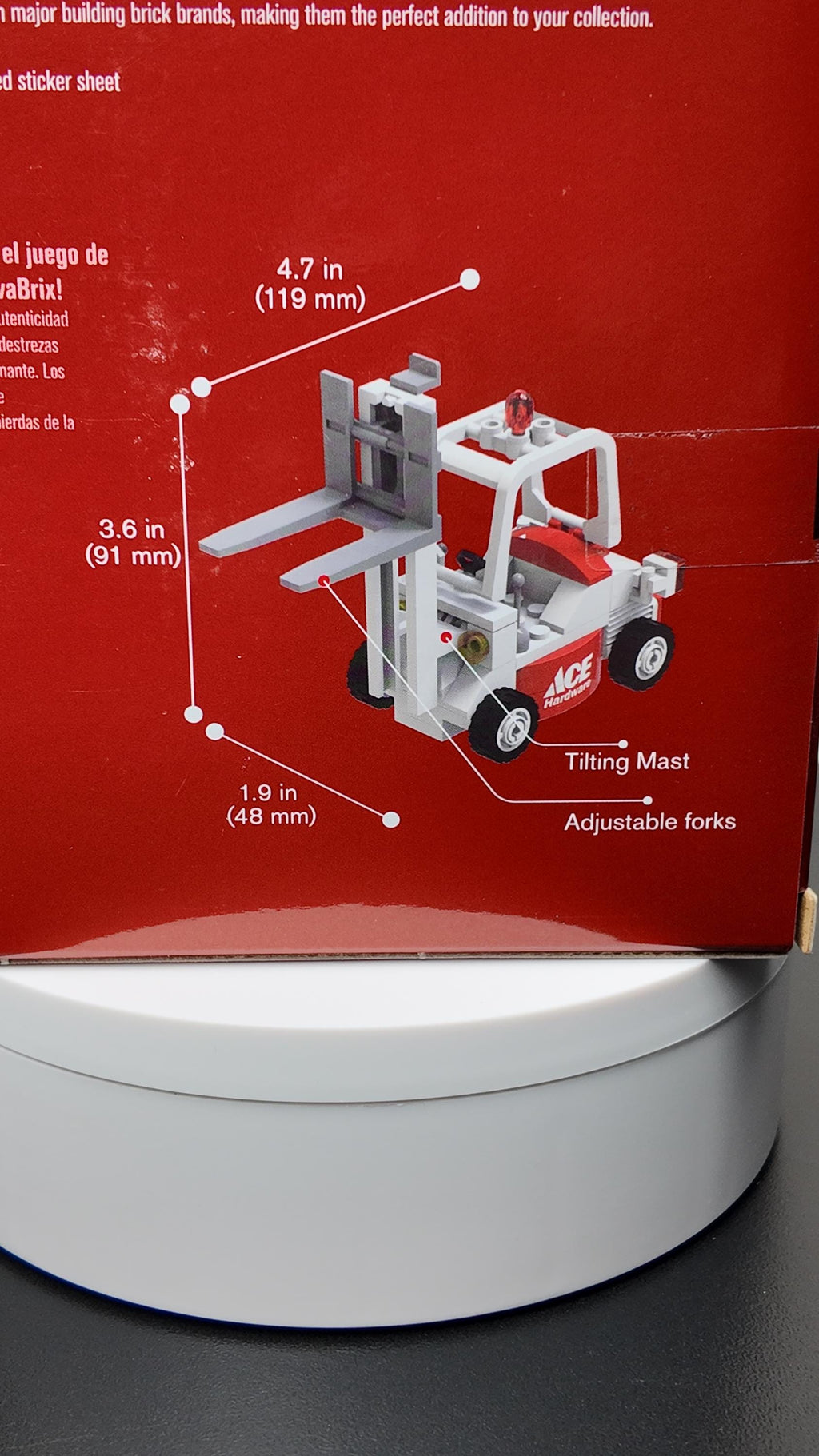 ACE Hardware Forklift Brick Set