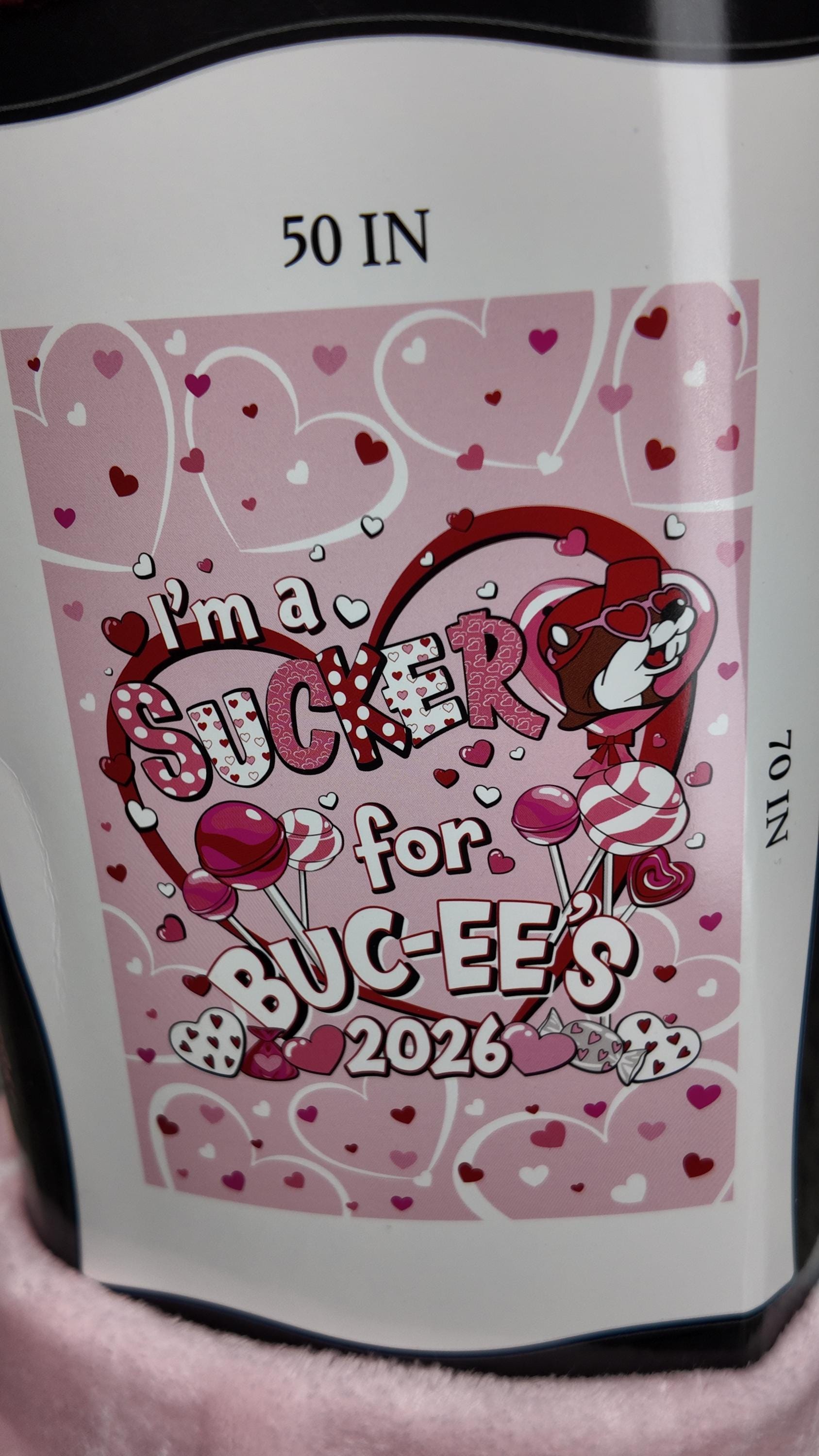 Buc-ee's 2026 Valentines Day Blanket