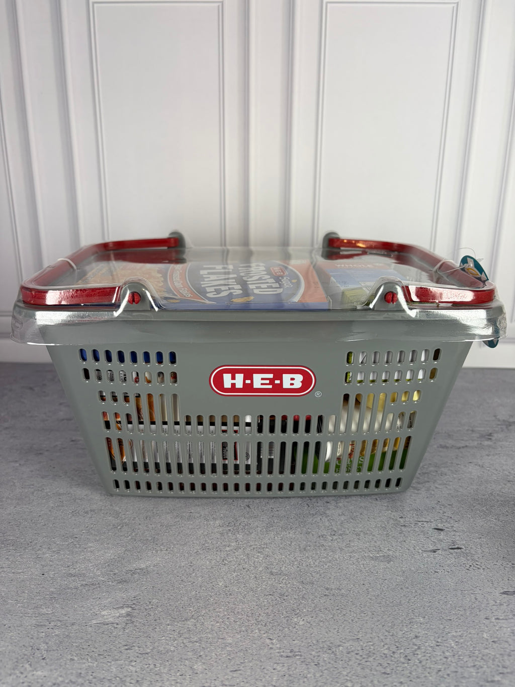 HEB Beyond Imagination Breakfast Food Shopping Basket Toy – Ages 3+