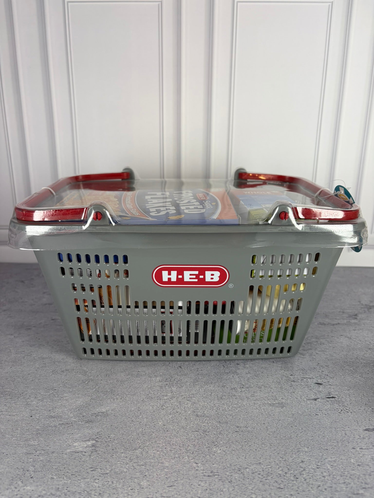 HEB Beyond Imagination Breakfast Food Shopping Basket Toy – Ages 3+