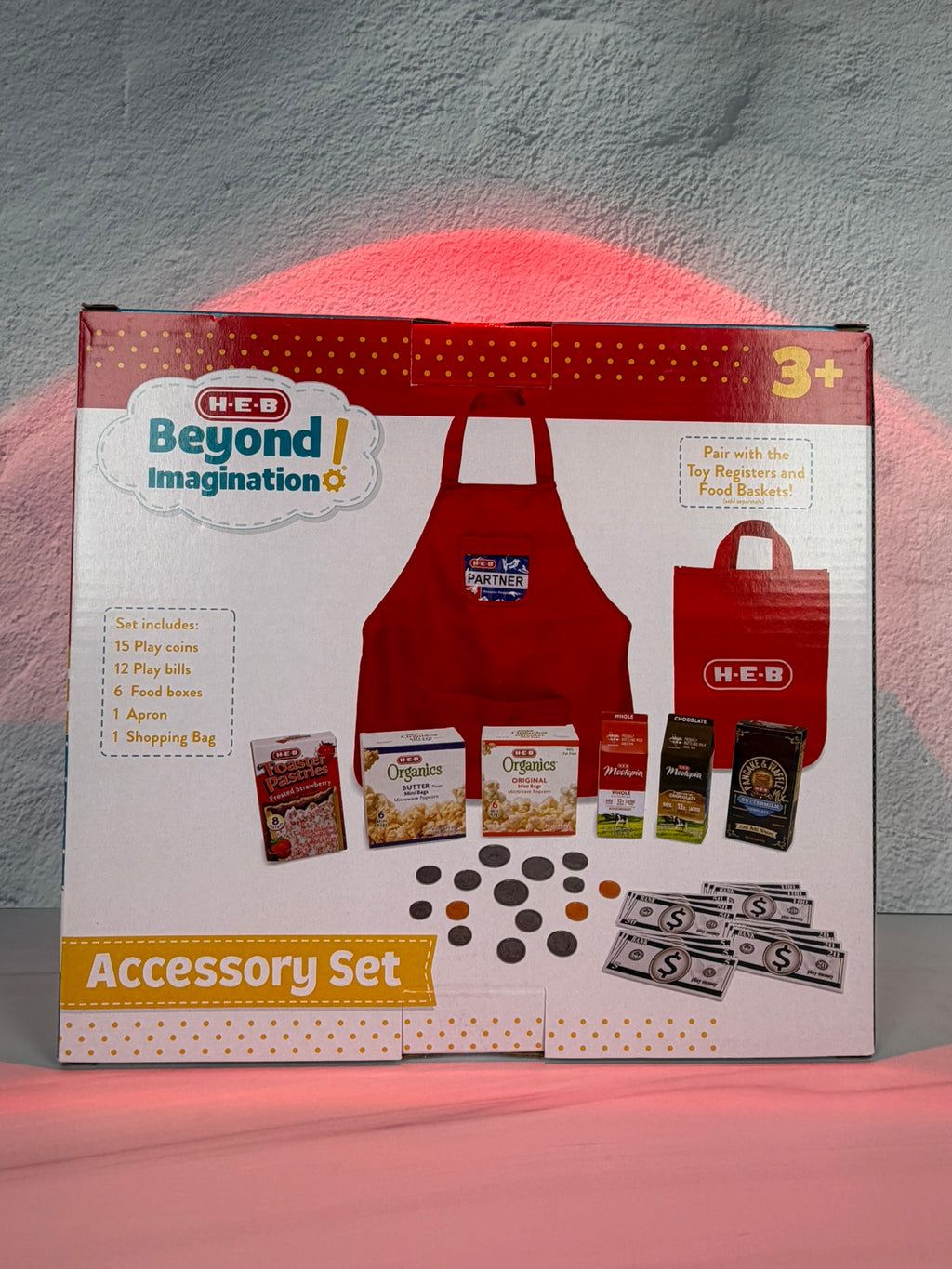 HEB Beyond Imagination Accessory Set – Pretend Play Toy Accessories for Creative Kids Ages 3+