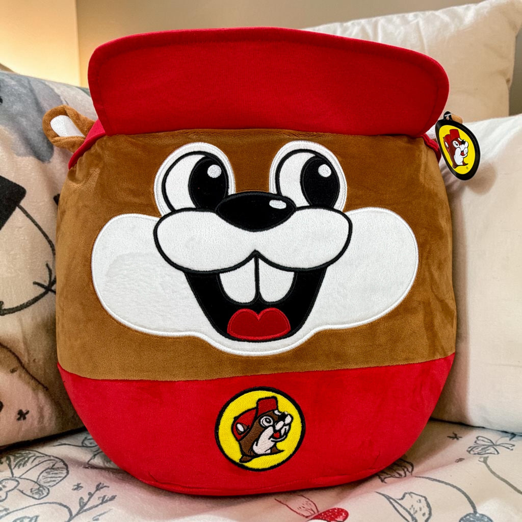 Buc-ee's Soft n' Squishy Plush Pillow – Ultra-Soft Beaver Plushie for Kids & Collectors