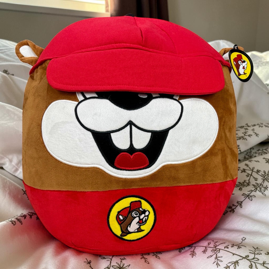 Buc-ee's Soft n' Squishy Plush Pillow – Ultra-Soft Beaver Plushie for Kids & Collectors