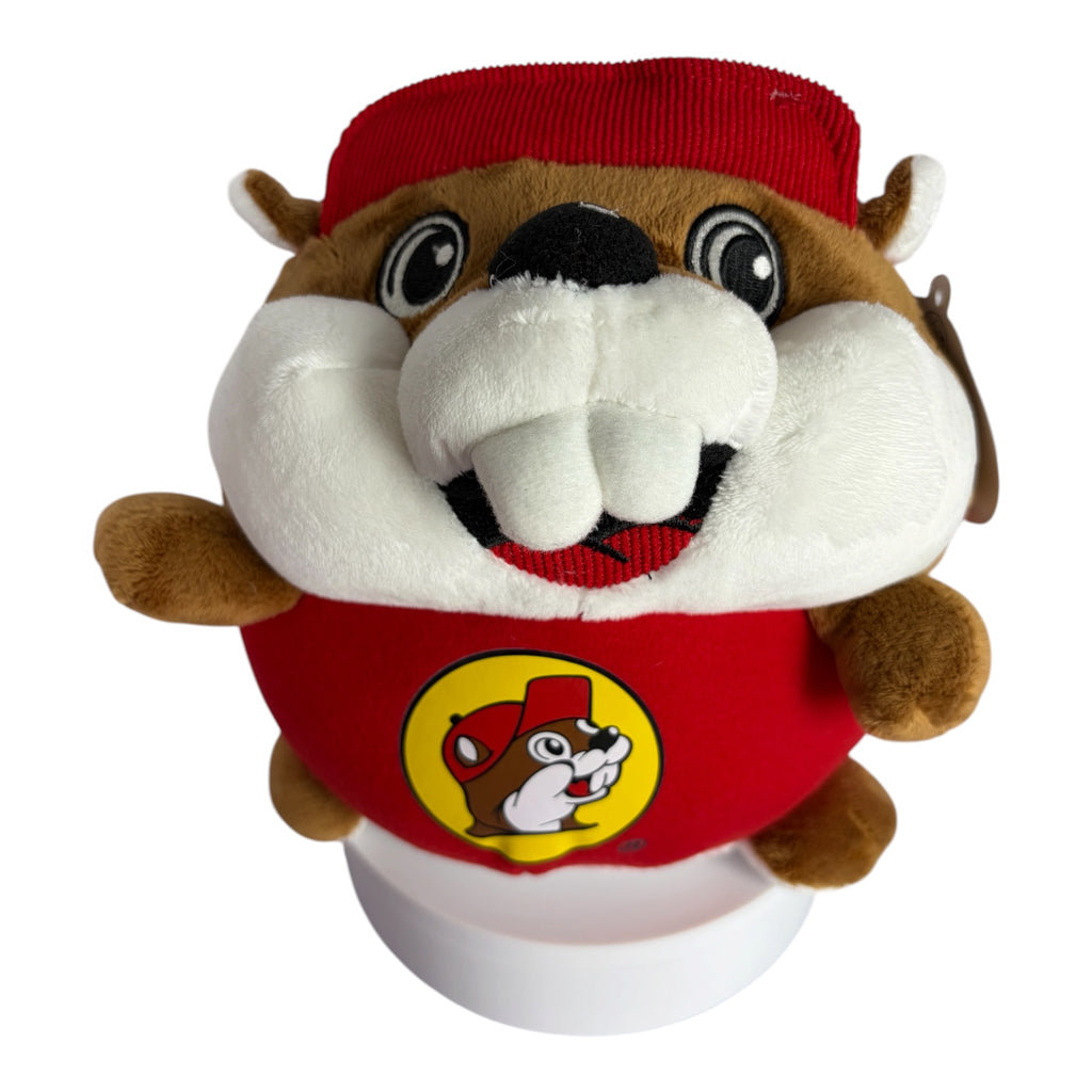 Buc-ee's Stuffed Beaver Ball Plush Toy – Soft Collectible Plushie for Kids & Fans