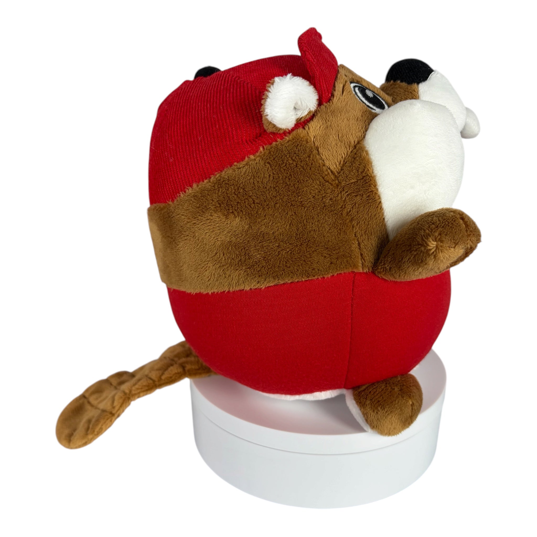 Buc-ee's Stuffed Beaver Ball Plush Toy – Soft Collectible Plushie for Kids & Fans