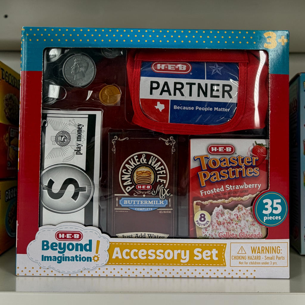 HEB Beyond Imagination Accessory Set – Pretend Play Toy Accessories for Creative Kids Ages 3+