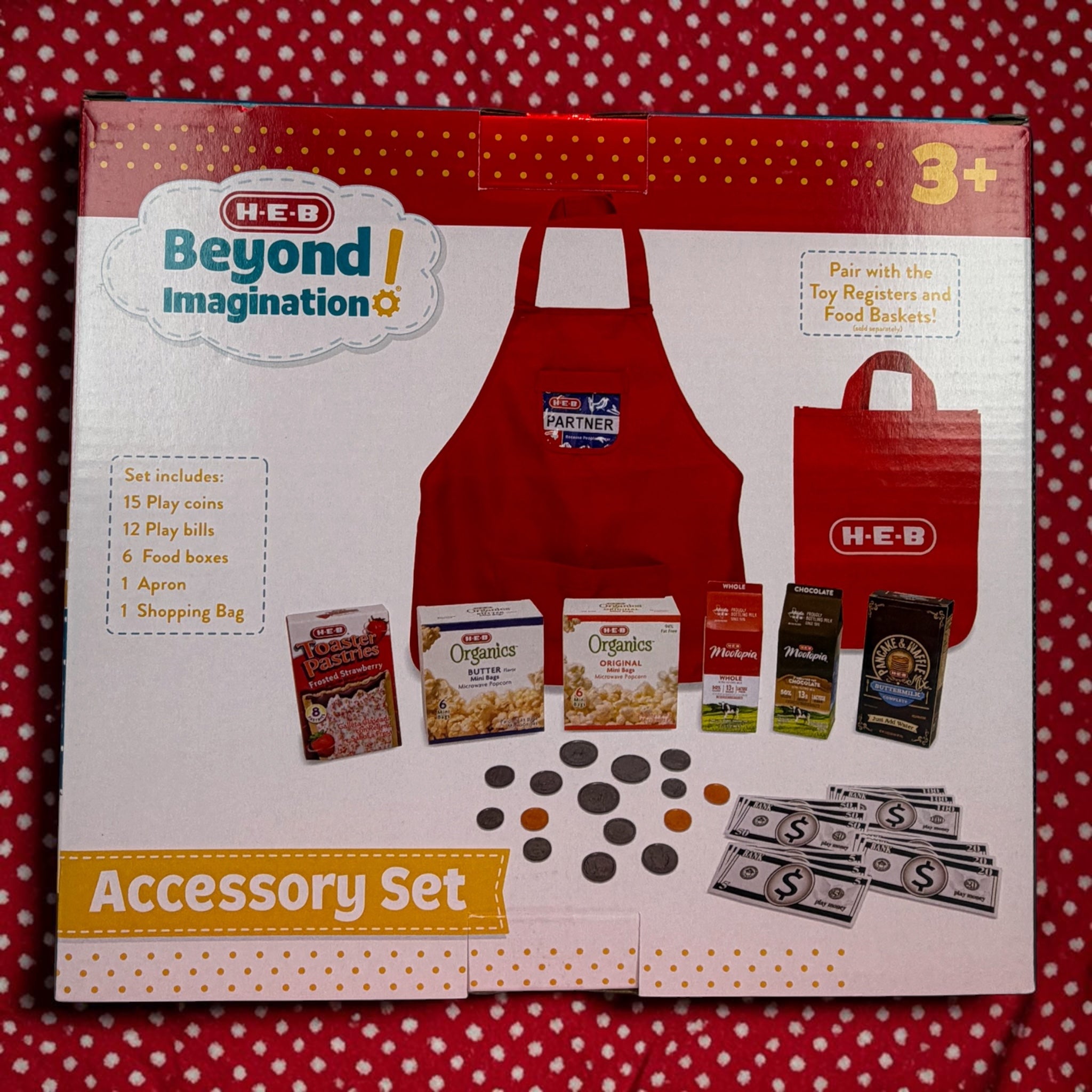 HEB Beyond Imagination Accessory Set – Pretend Play Toy Accessories for Creative Kids Ages 3+