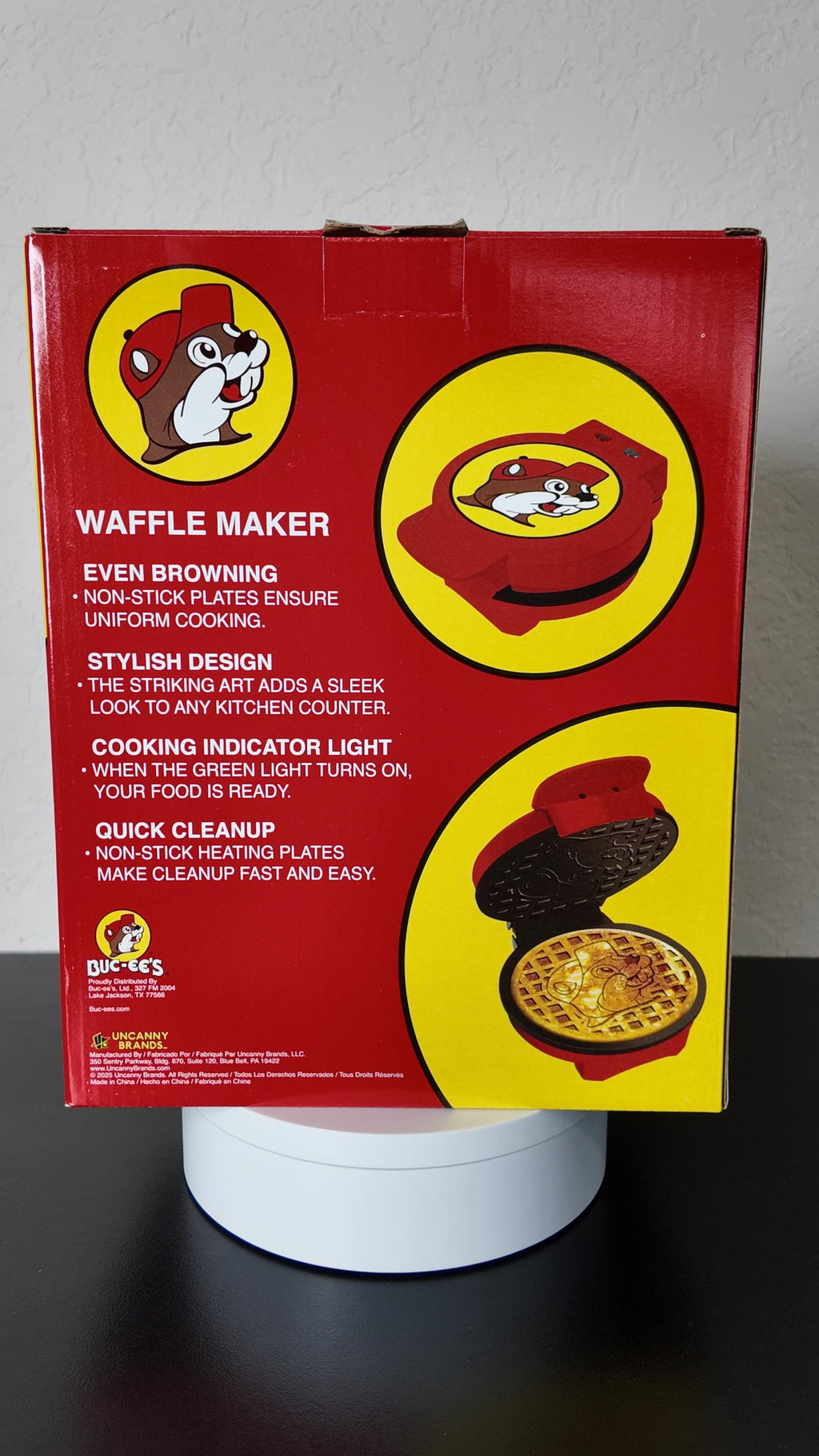Buc-ee's Waffle Maker