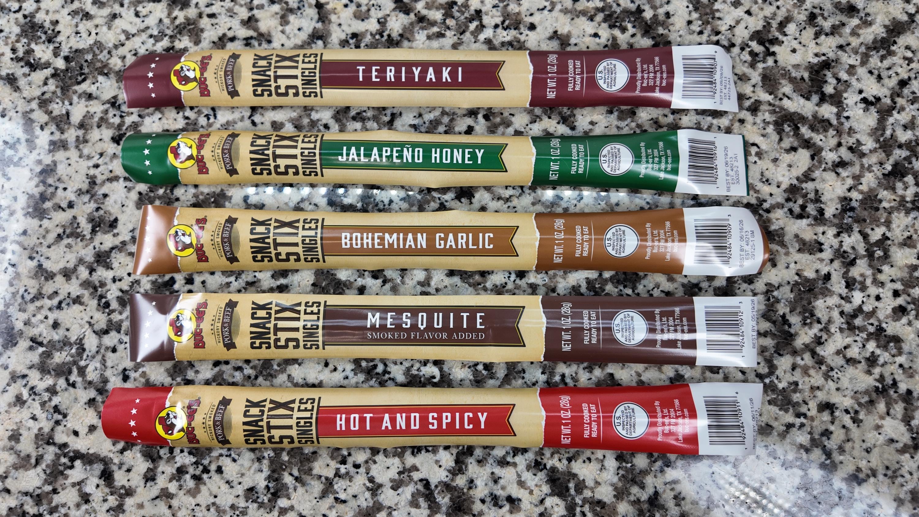 Buc-ee's Jerky Snack Stick Bundles