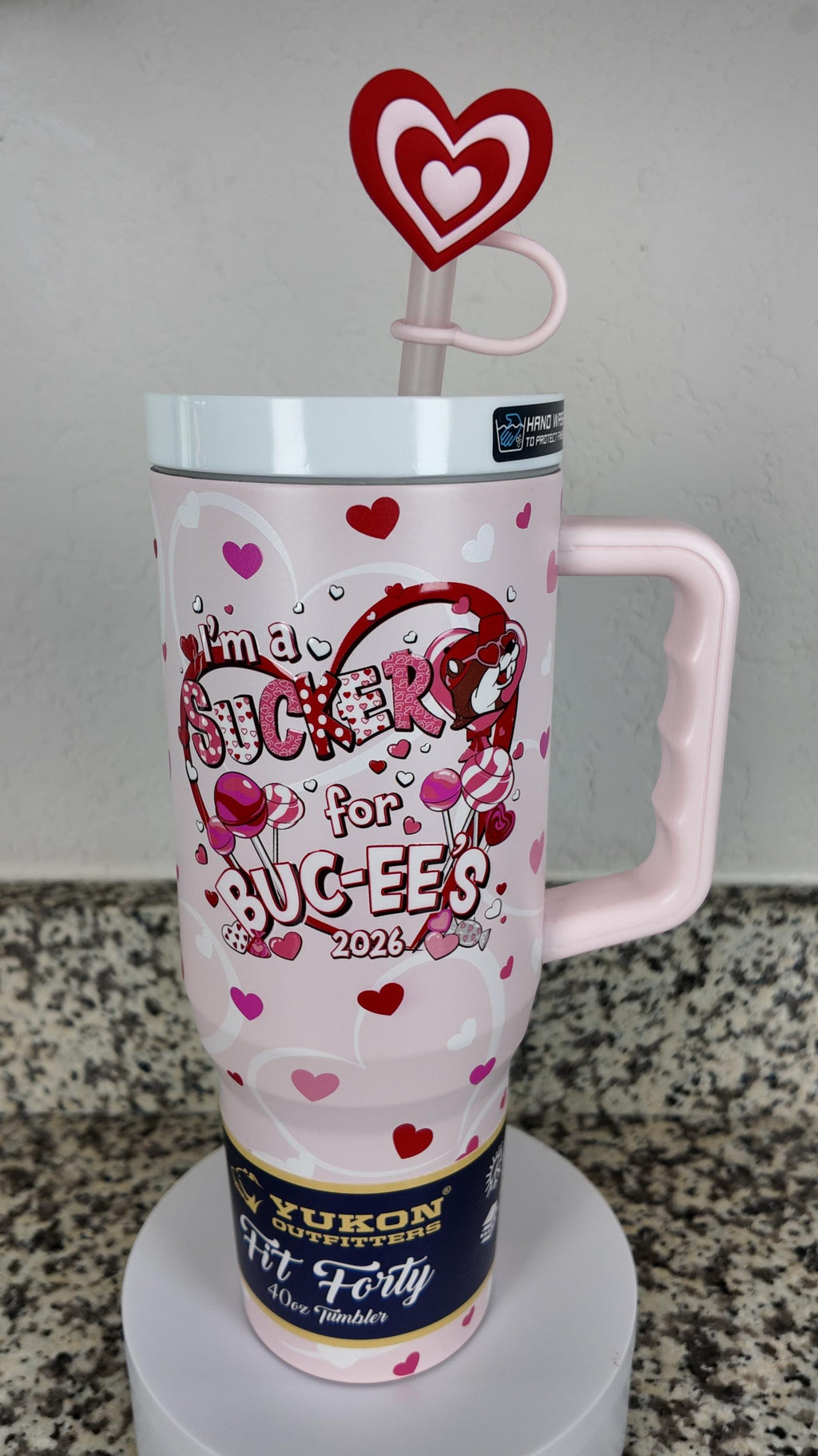 Buc-ee's 2026 Valentine Tumblers
