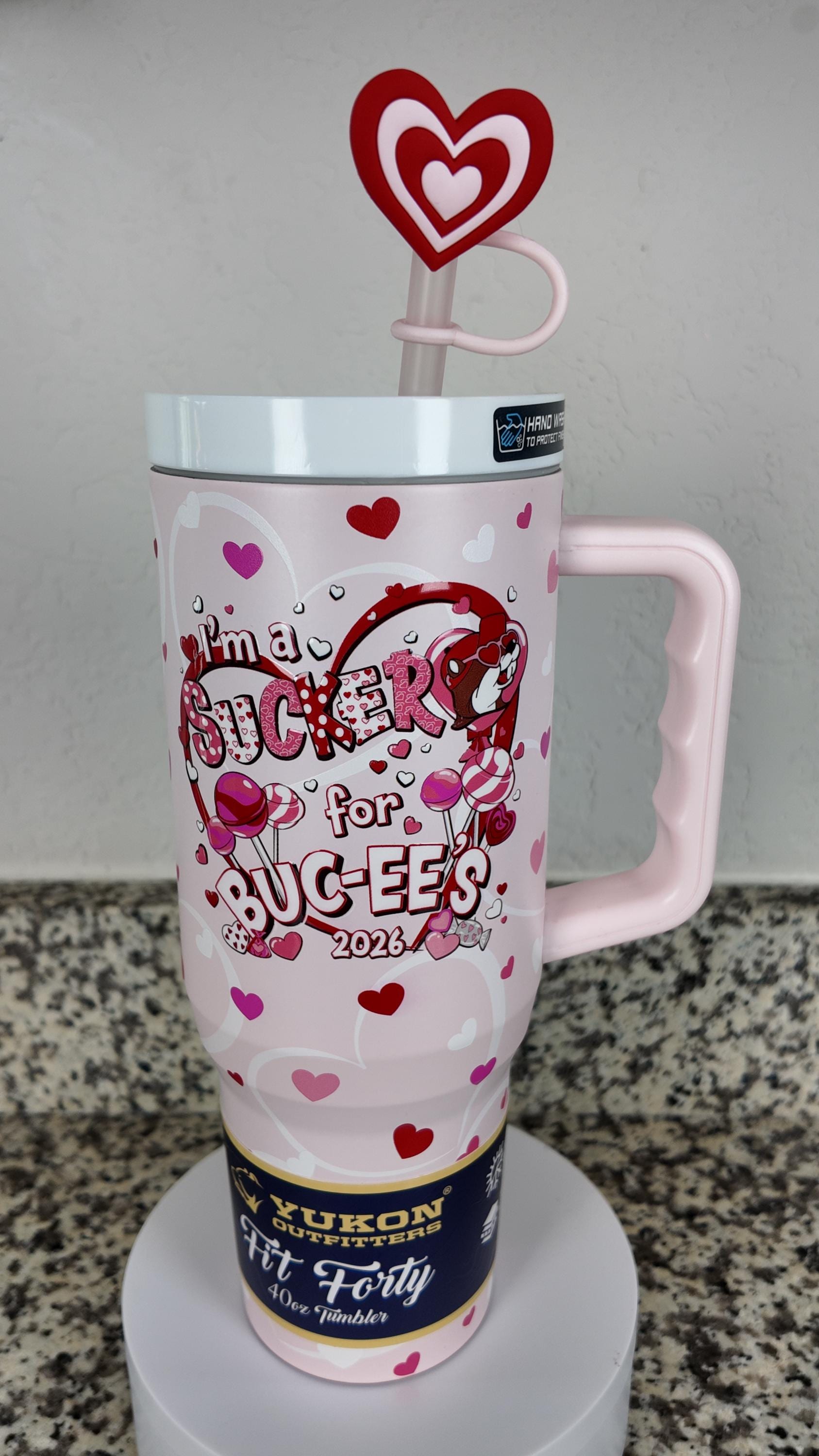 Buc-ee's 2026 Valentine Tumblers