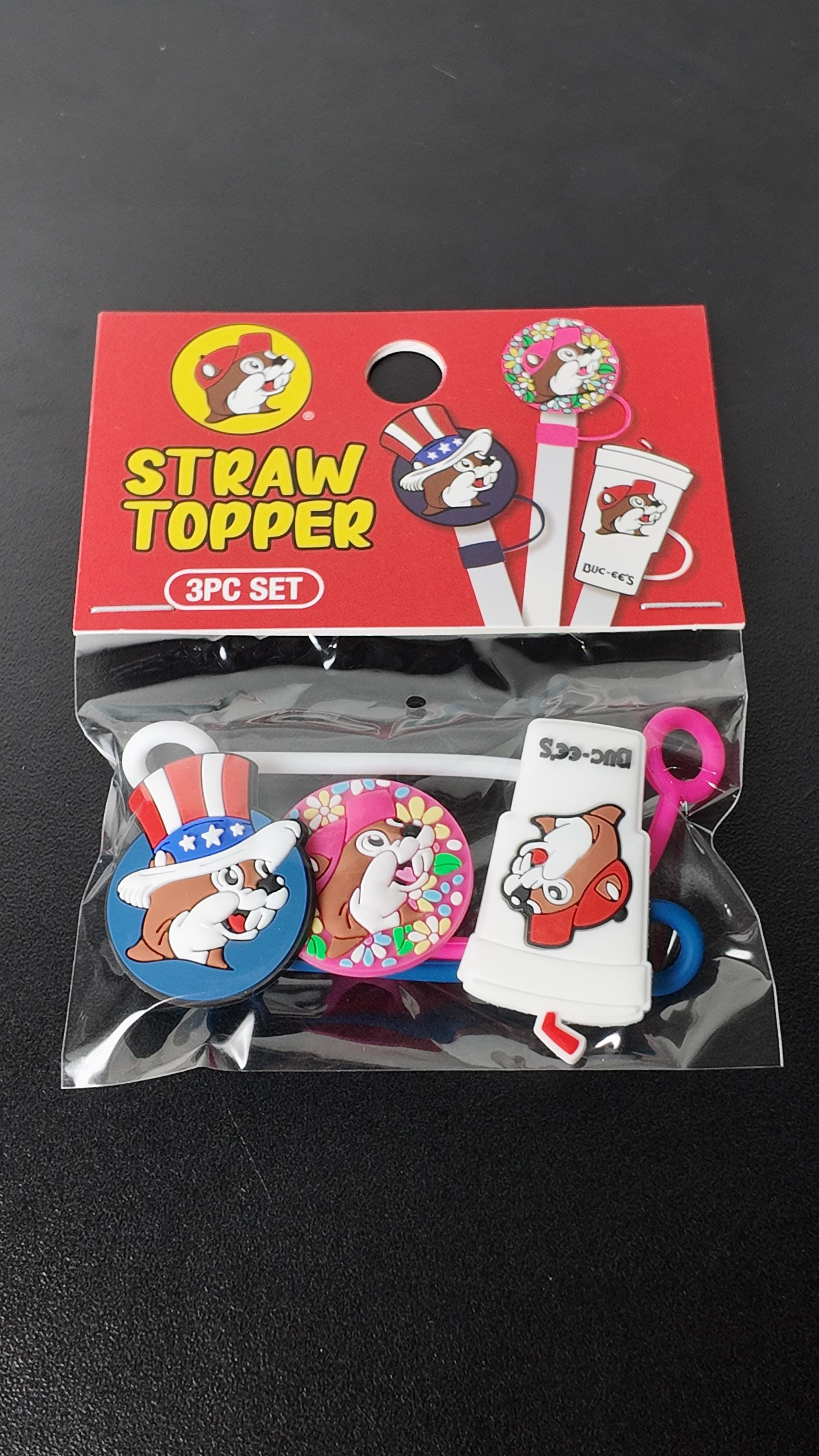 Buc-ee's Straw Topper