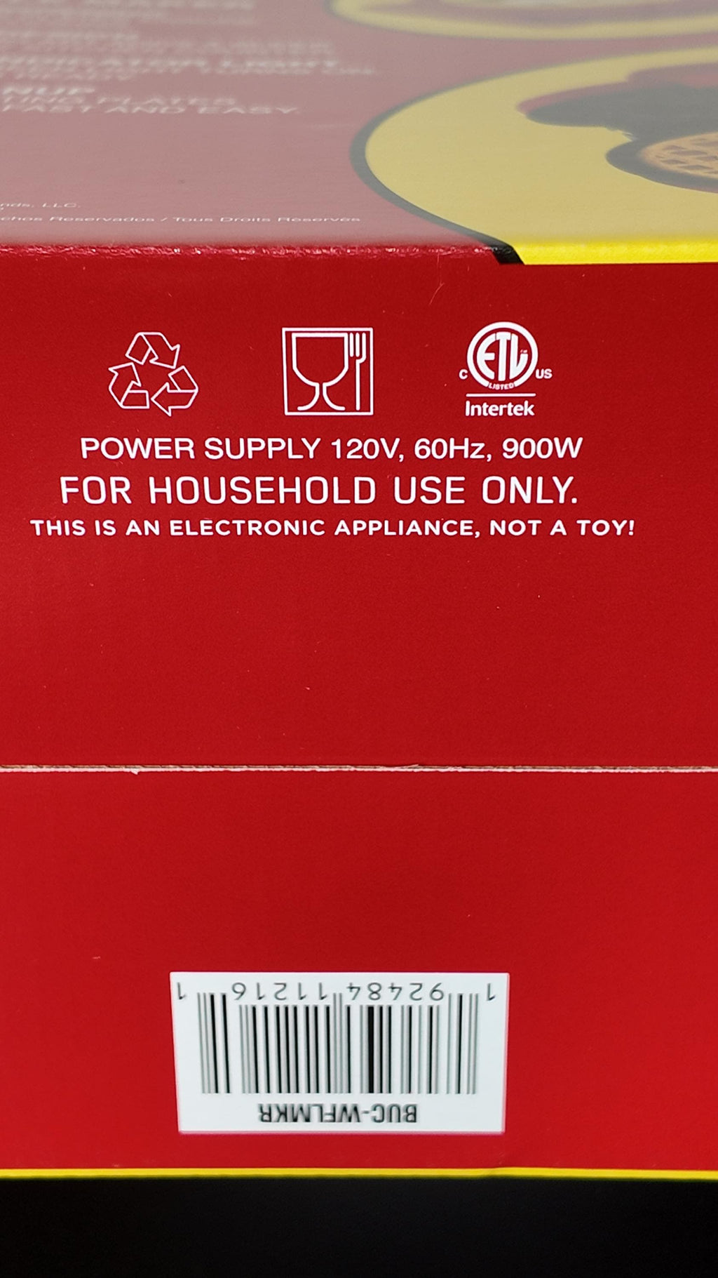 Buc-ee's Waffle Maker