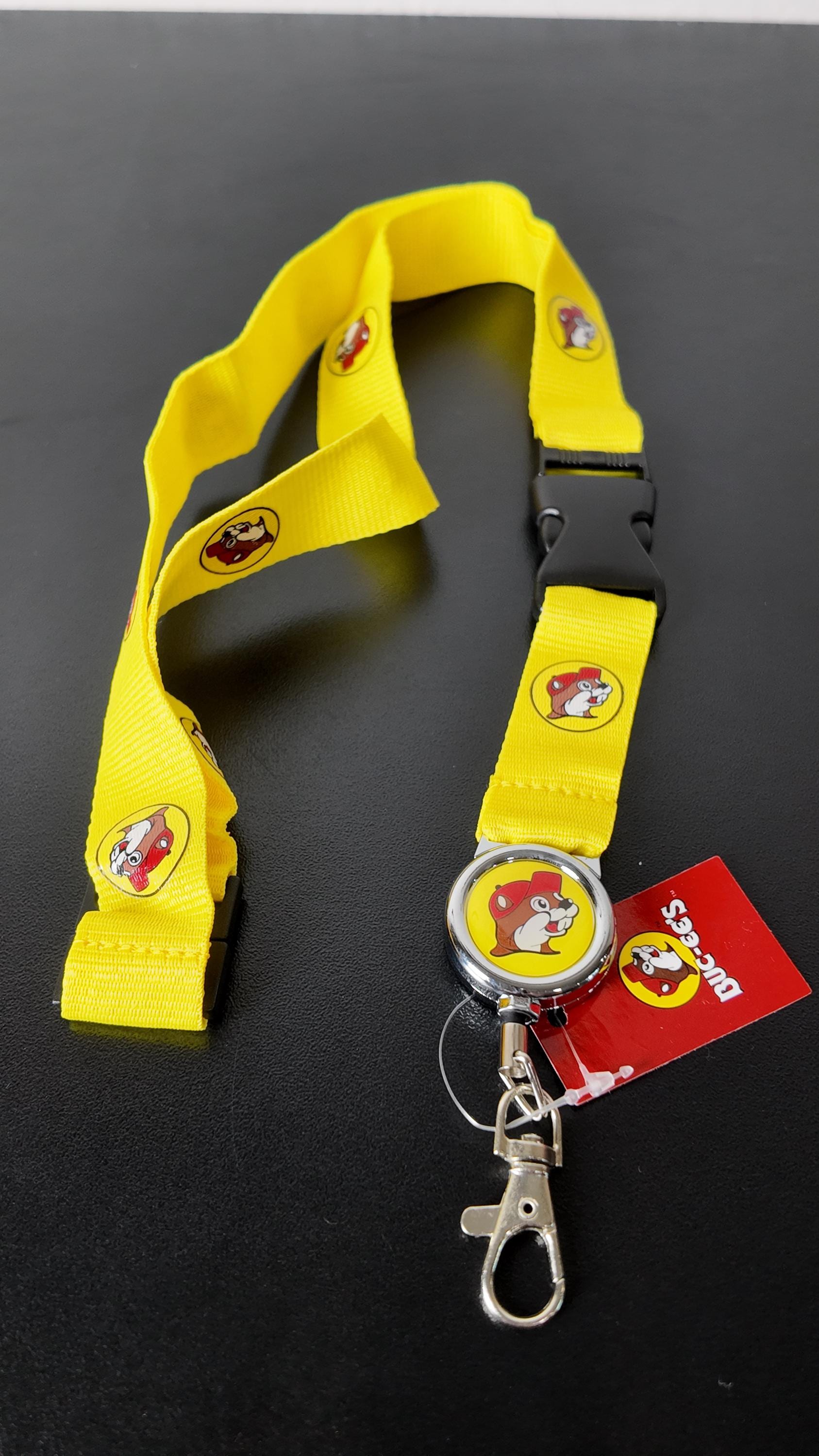 Buc-ee’s Retractable Lanyard and Collect Pin Bundle