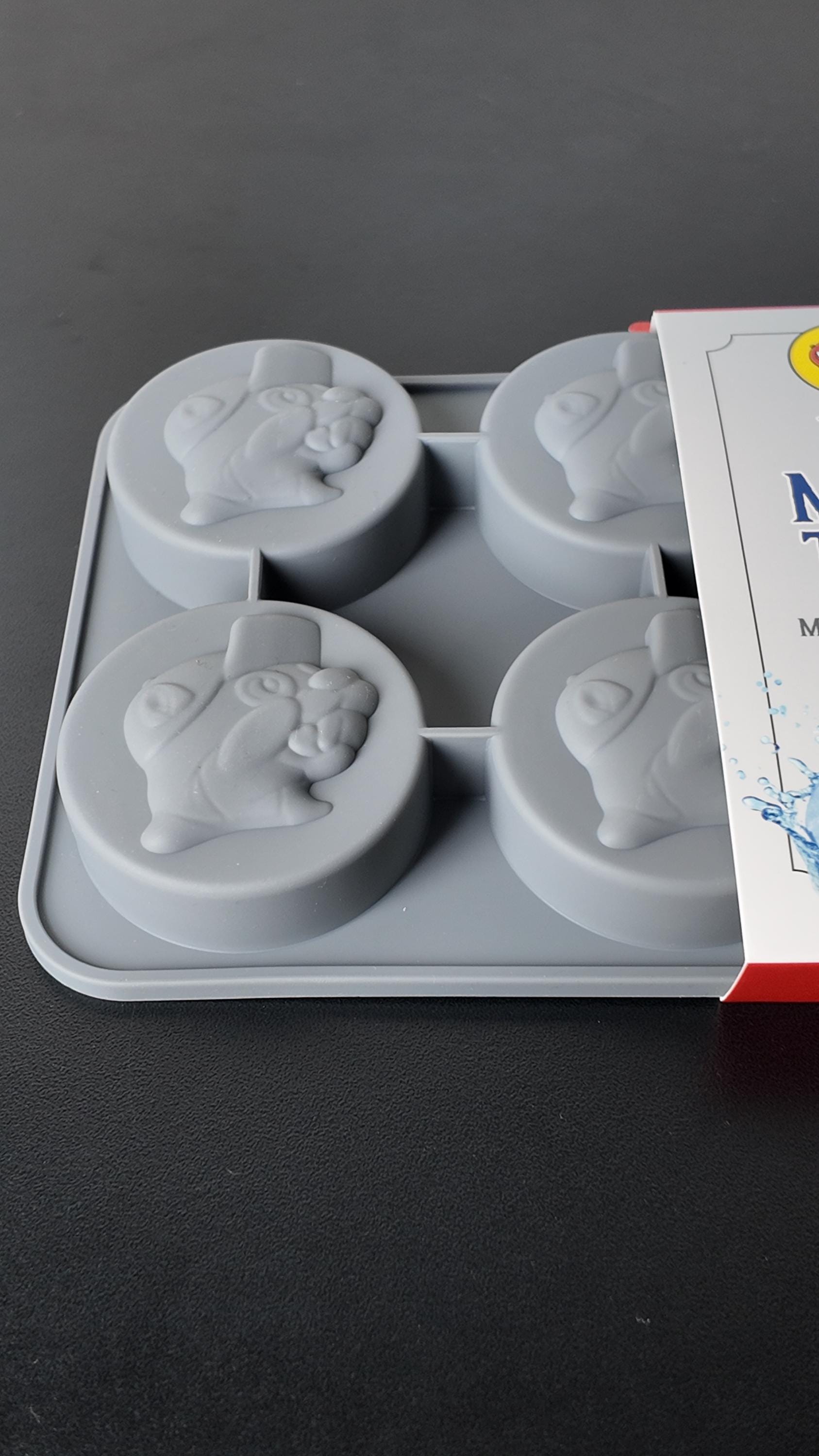 Ice Mold Tray – Silicone Ice Cube Maker for Drinks & Cocktails