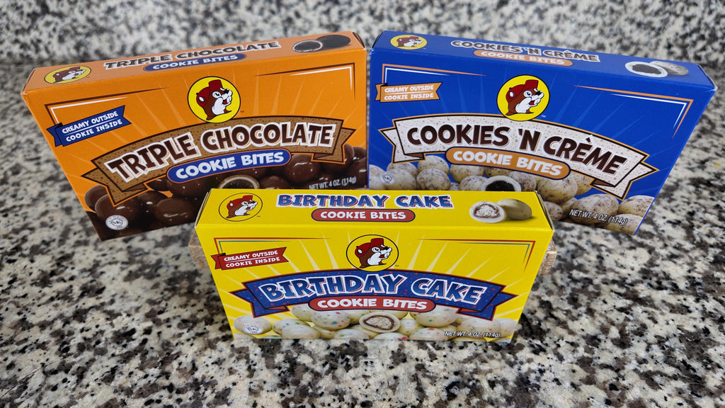 Bite-Size Cookie Bundle – Birthday Cake, Triple Chocolate, Cookies & Creme Flavors
