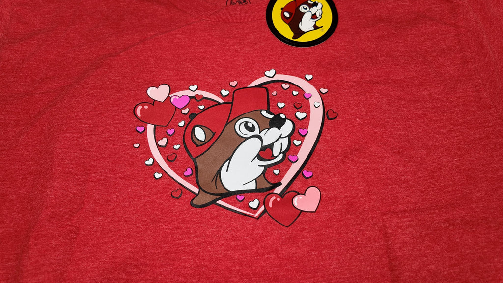 Buc-ee's 2026 Valentine T-Shirts "Authentic"
