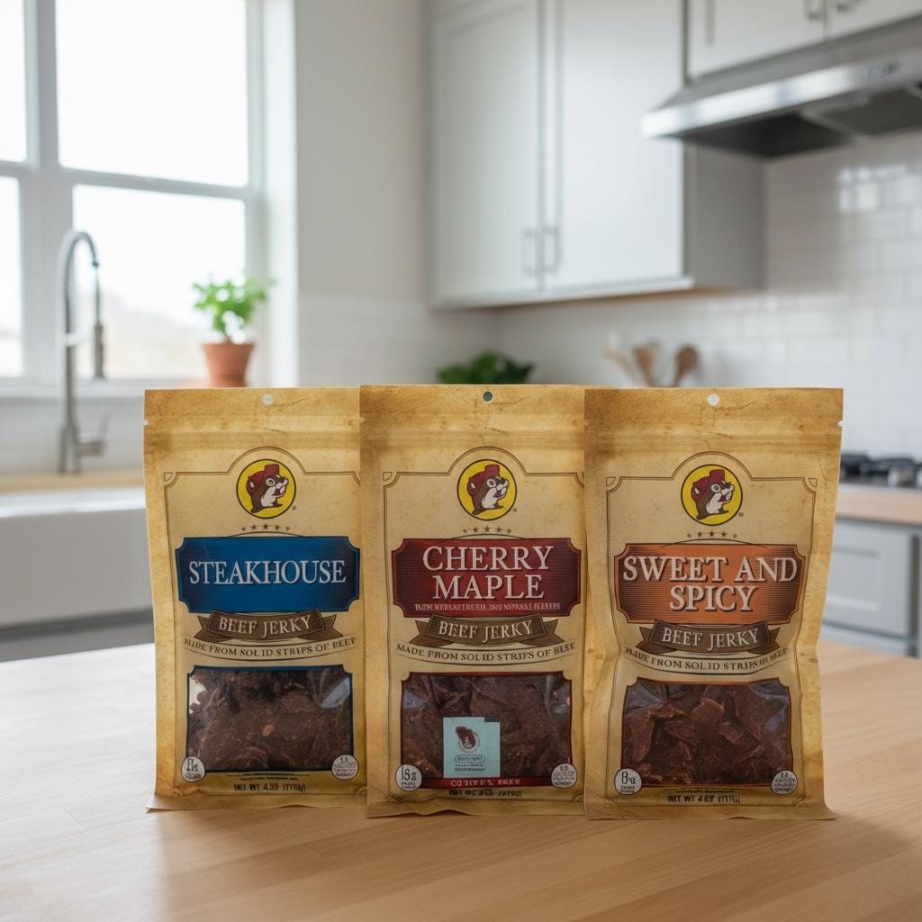 Buc-ee's Beef Jerky Packs