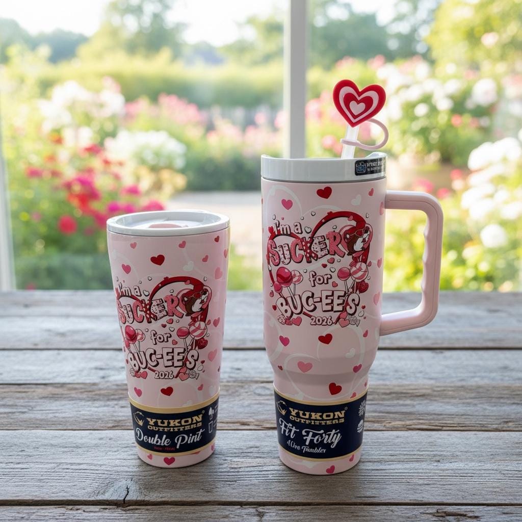 Valentine Tumbler 2026 – Insulated Drink Cup Gift Set
