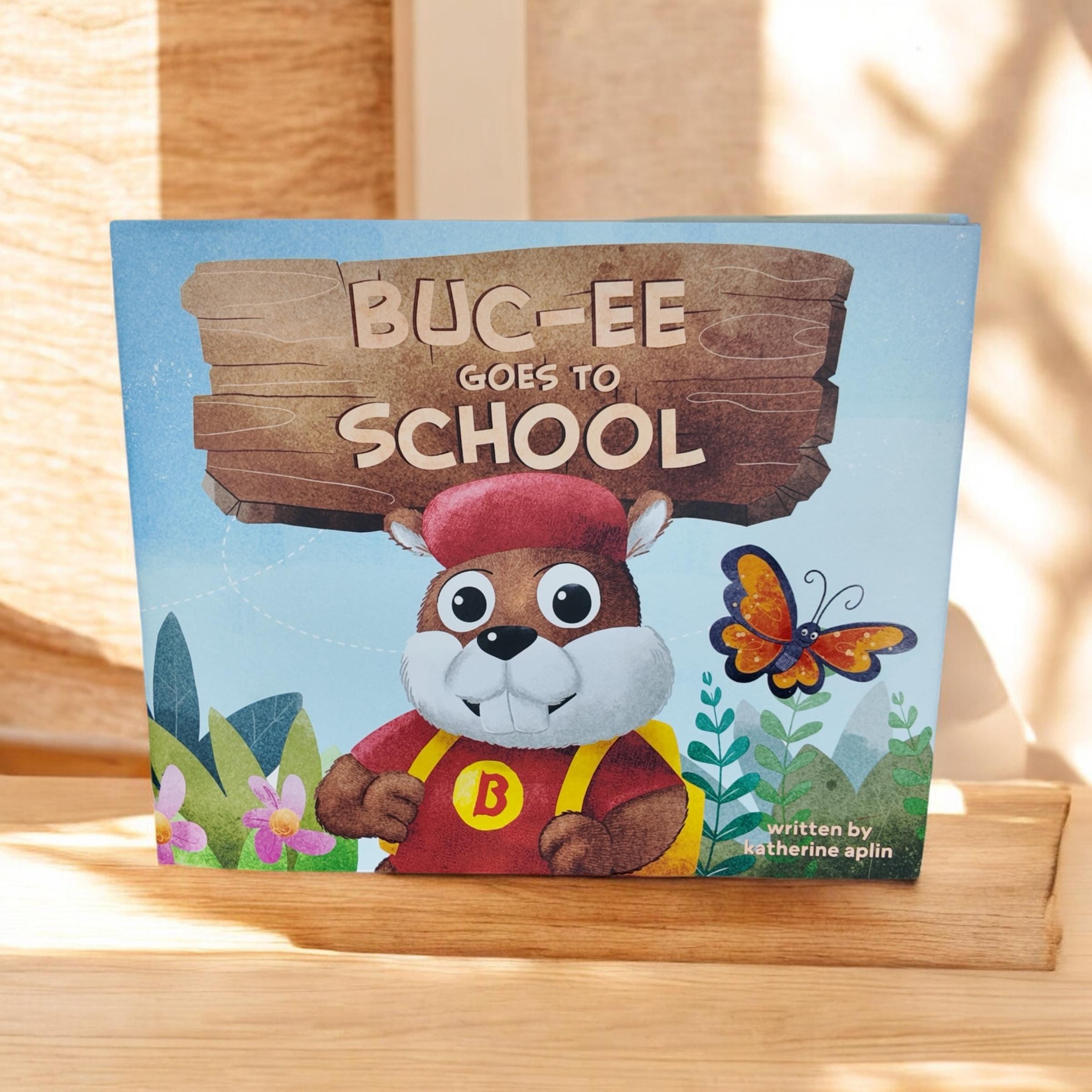 Buc-ee Goes to School Artist Illustrated Children's  Book