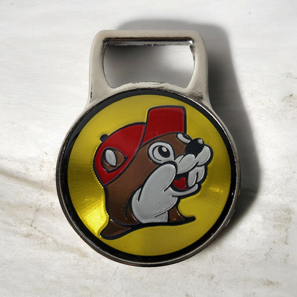 Magnetic Bottle Opener – Fridge Mount Cap Catcher