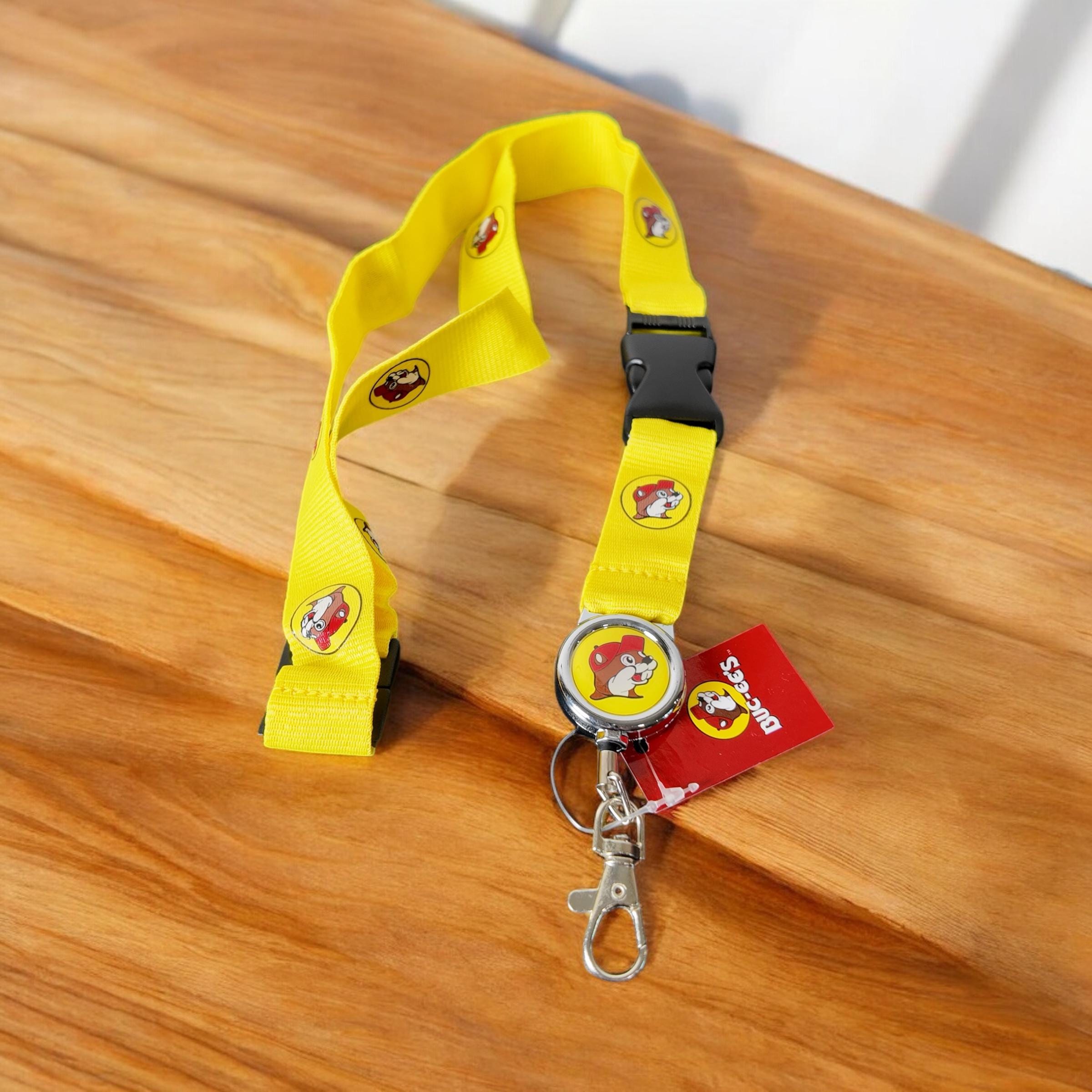 Buc-ee’s Retractable Lanyard and Collect Pin Bundle