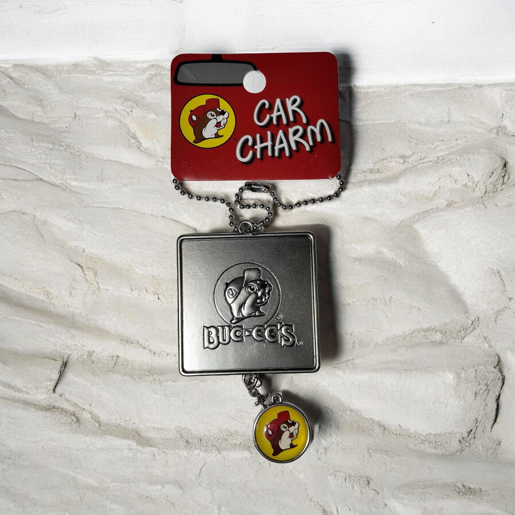 Buc-ee's Car Charms (round and Square)
