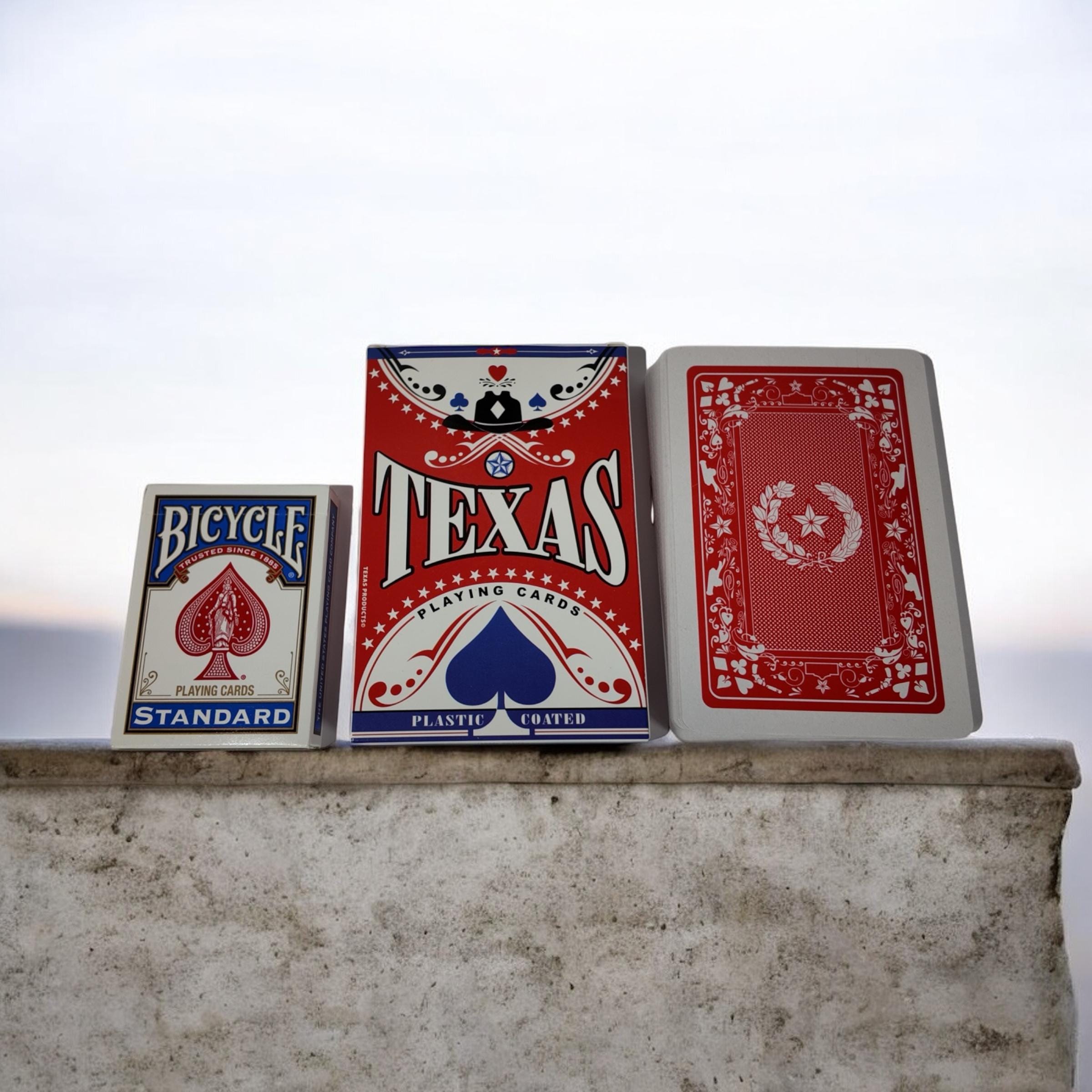 Texas Sized Playing Cards