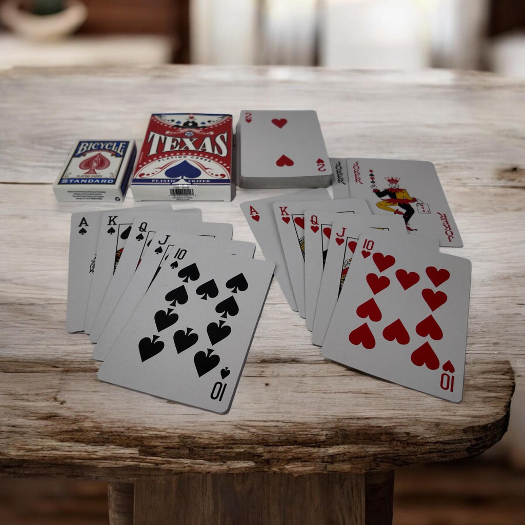 Texas Sized Playing Cards