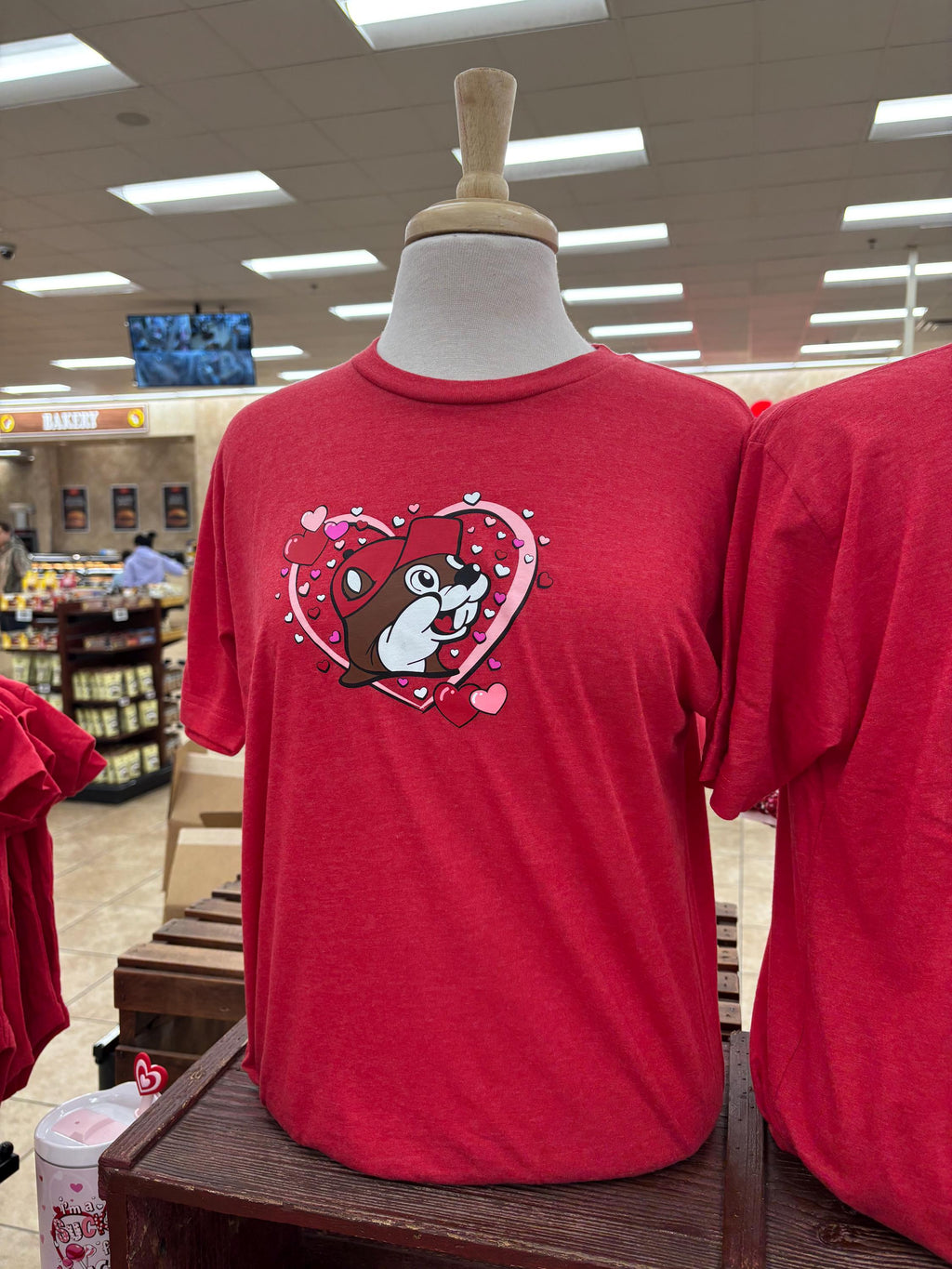 Buc-ee's 2026 Valentine T-Shirts "Authentic"