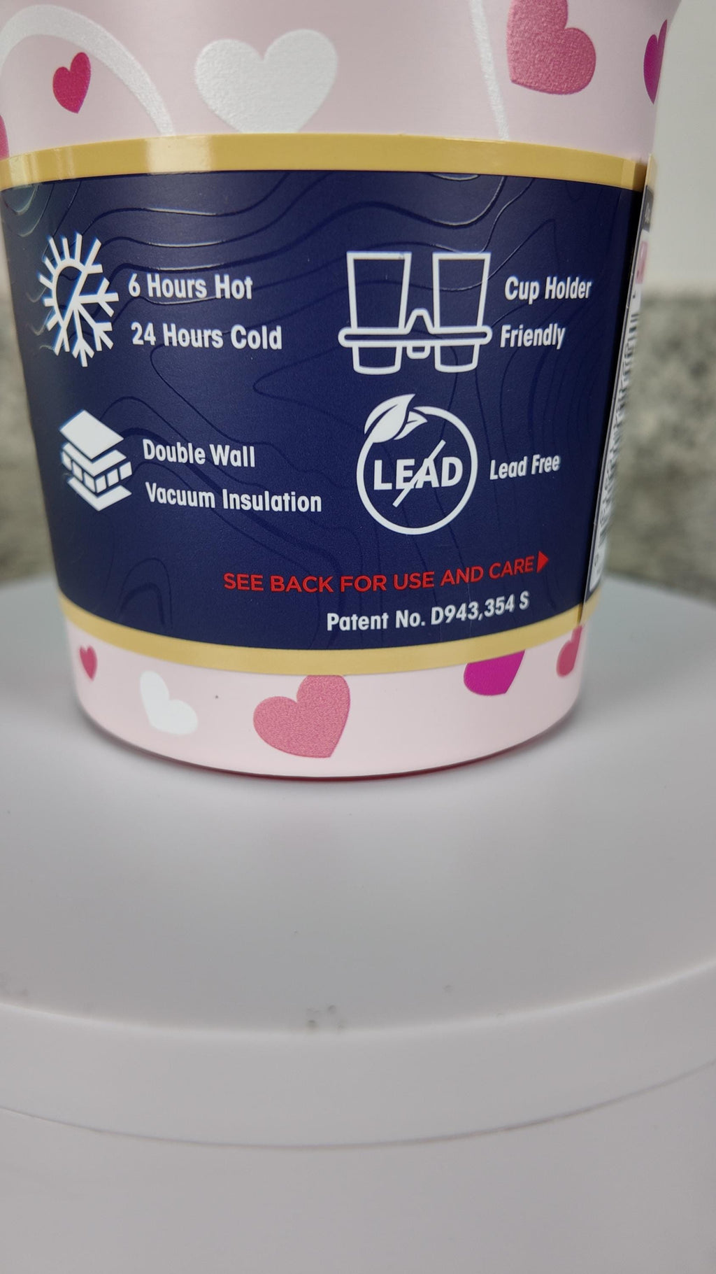 Valentine Tumbler 2026 – Insulated Drink Cup Gift Set